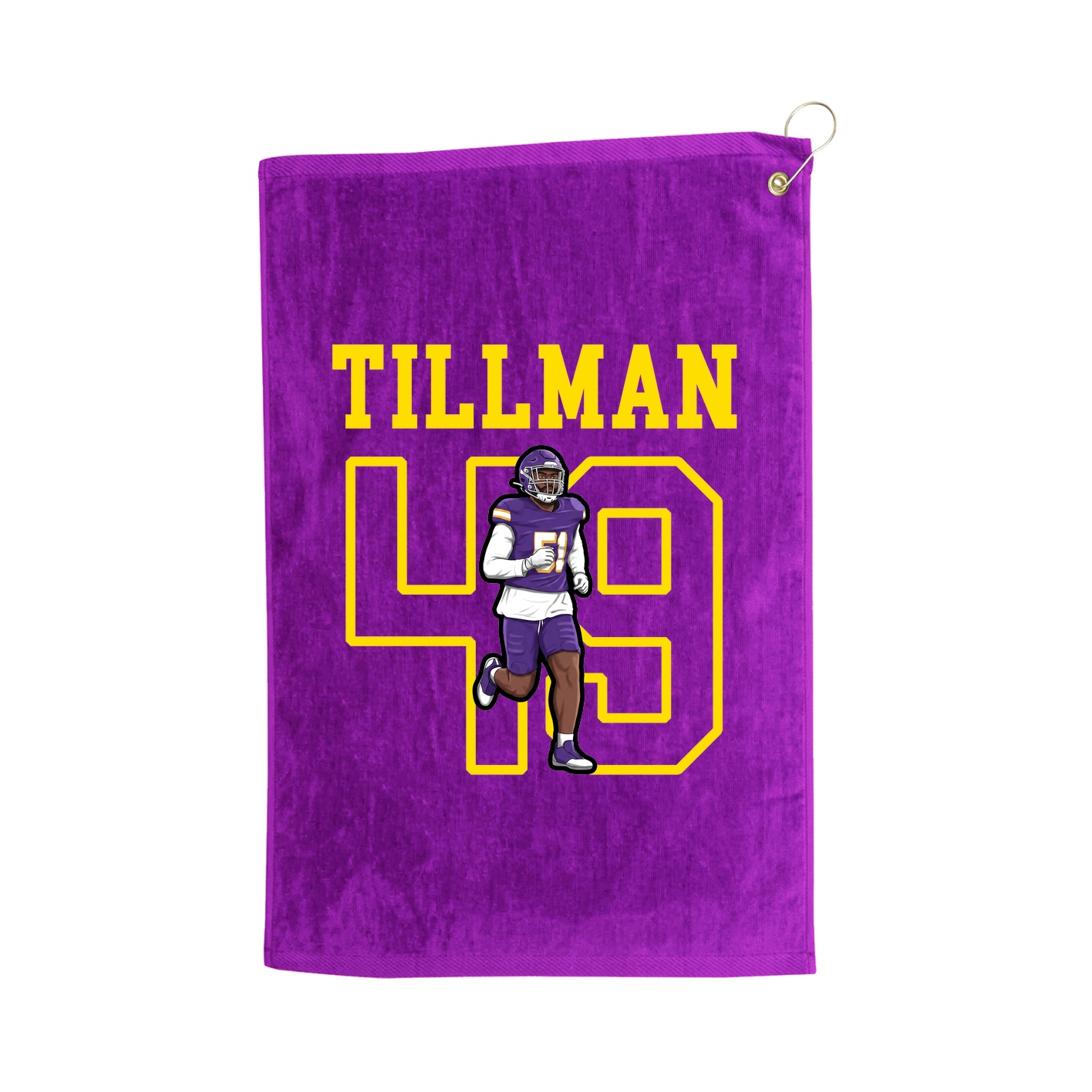 Golf Towel — Shirsey in Purple