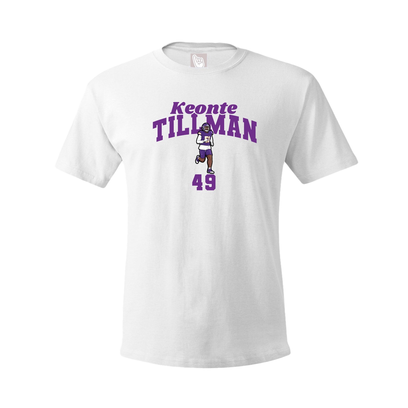 Youth Tee — Signature Arch in White