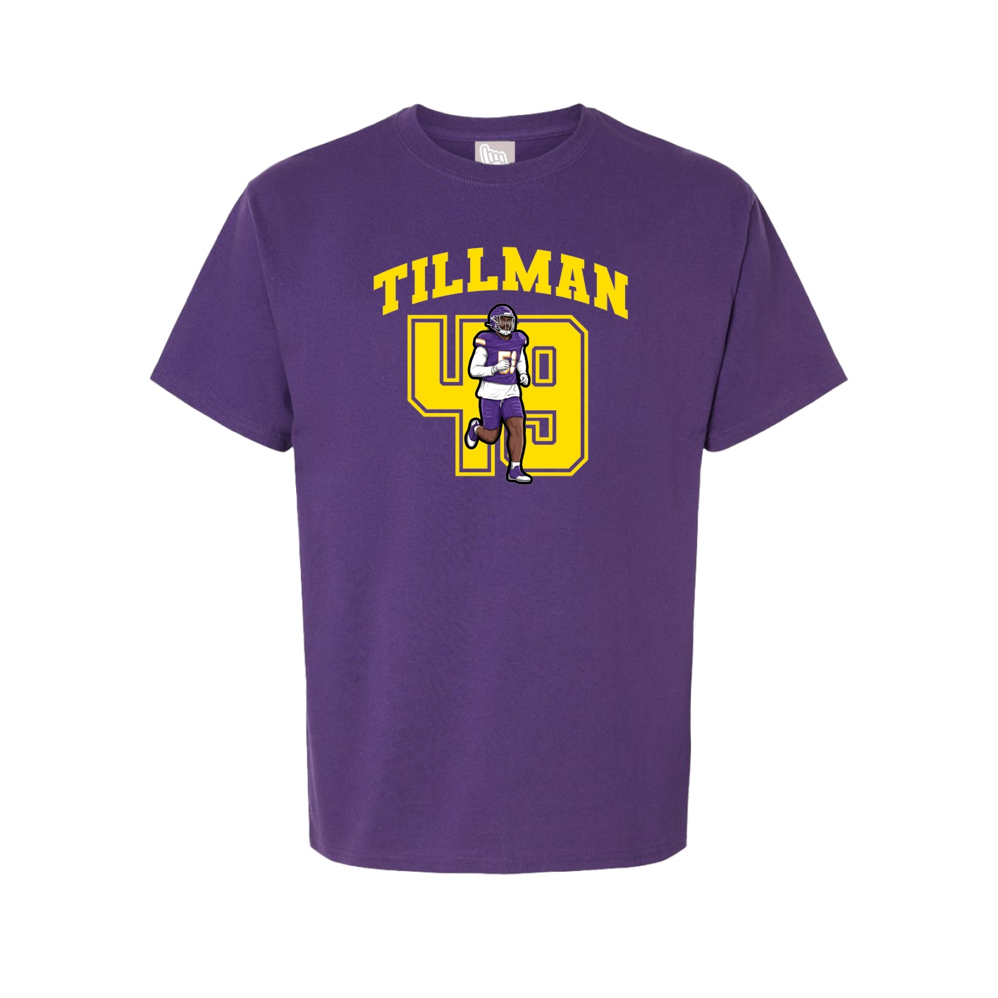 Tee — Number in Purple