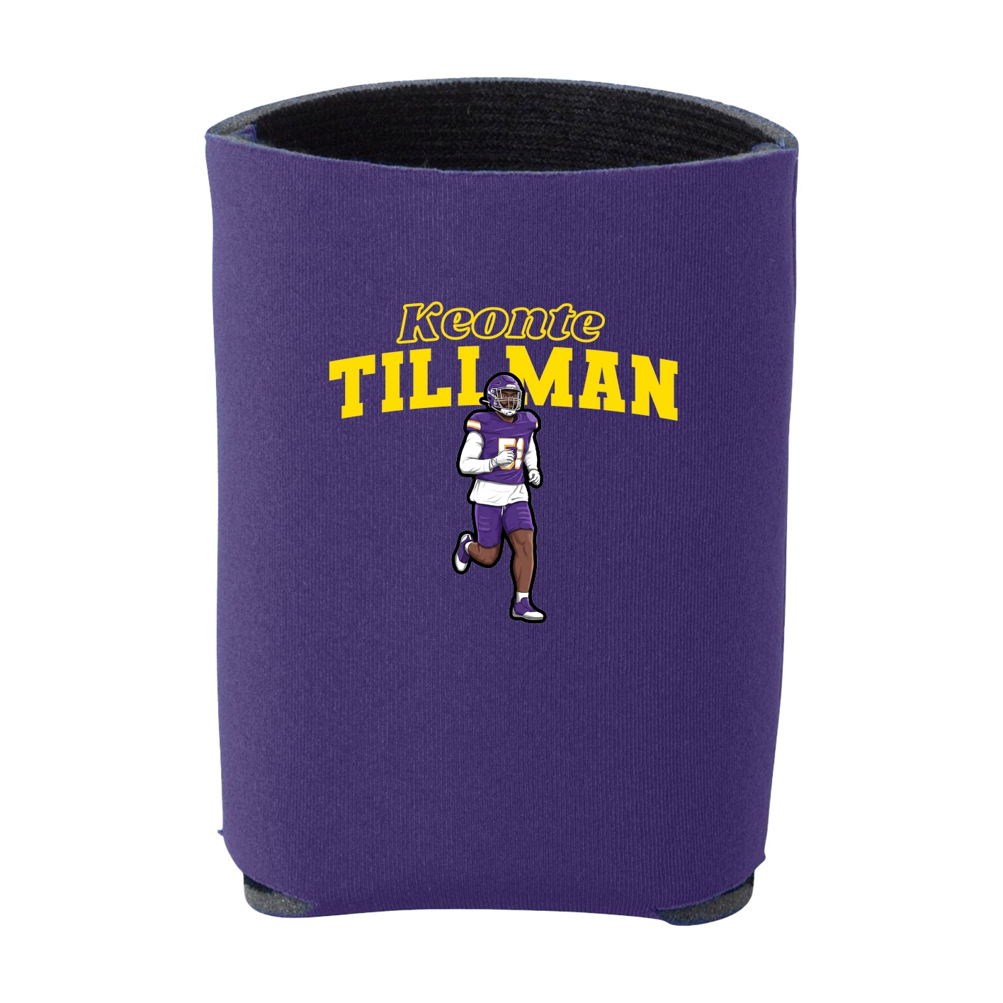Can Holder — Name Arch in Purple