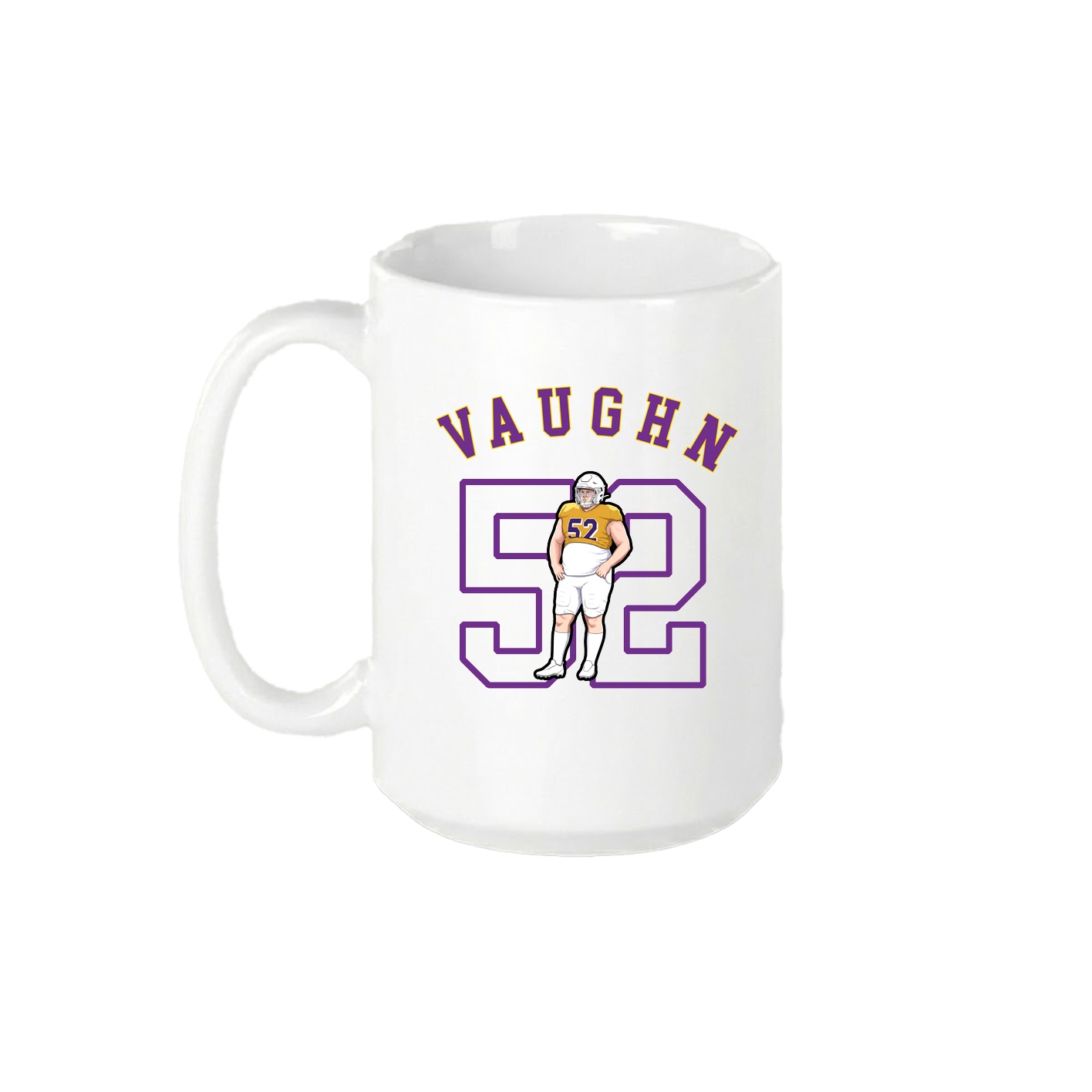15oz Coffee Mug — Shirsey Arch in White