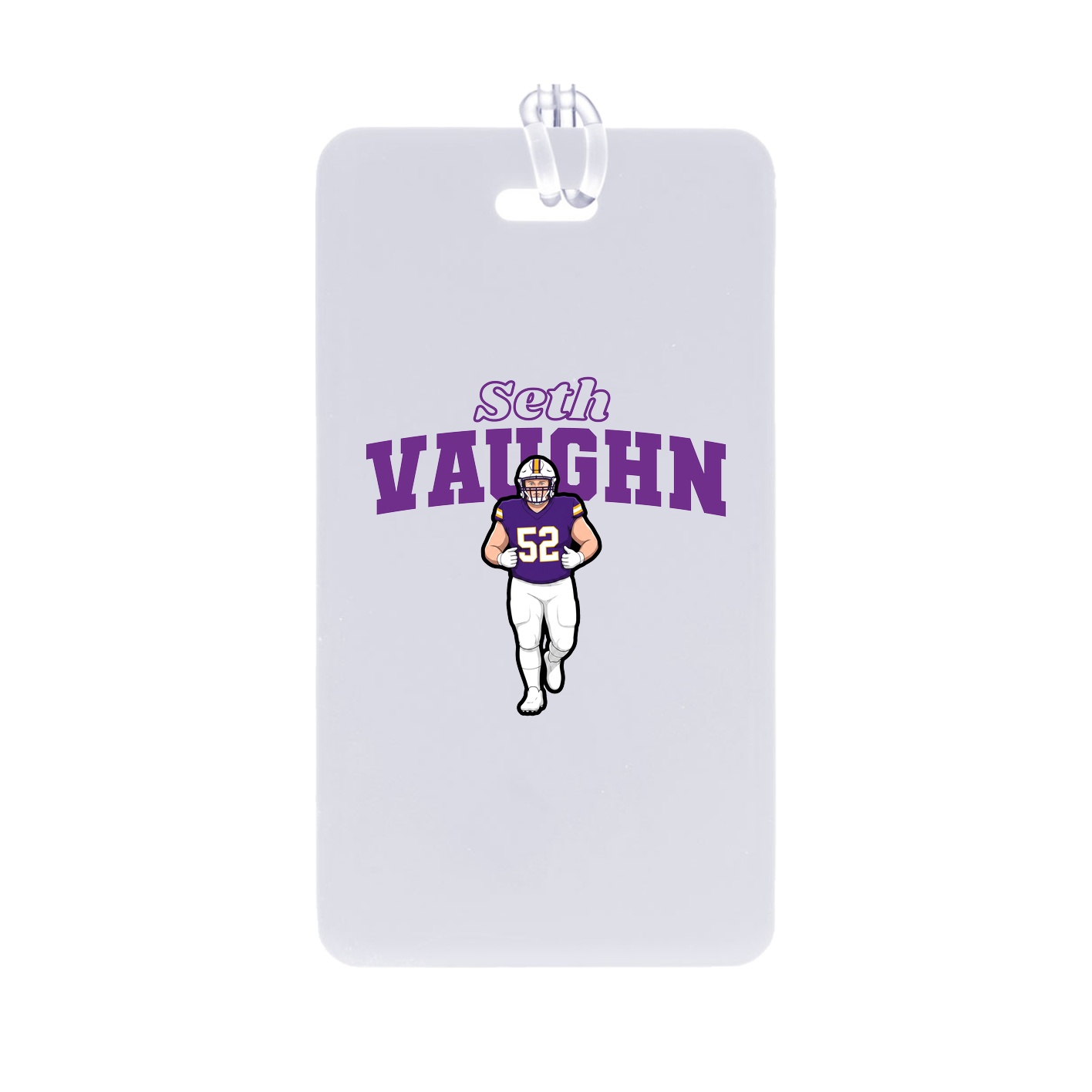 Bag Tag — Name Arch in Classic