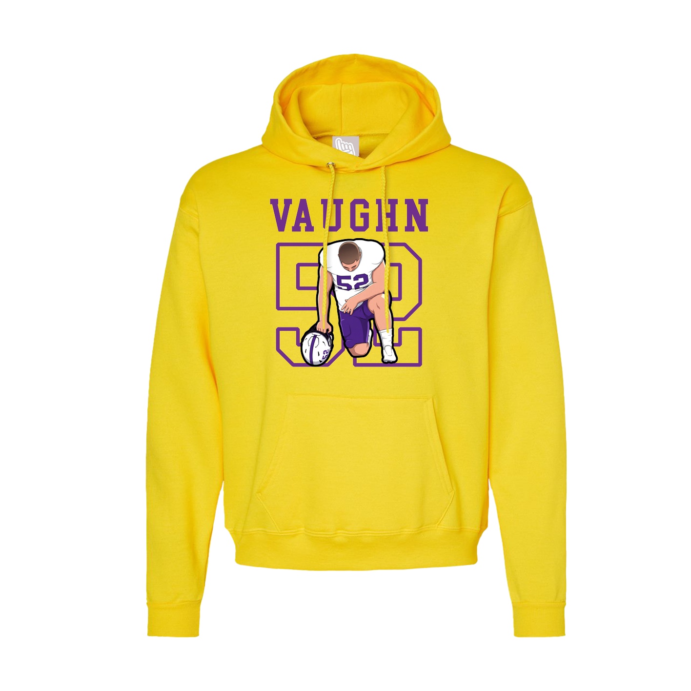 Hoodie — Shirsey in Yellow