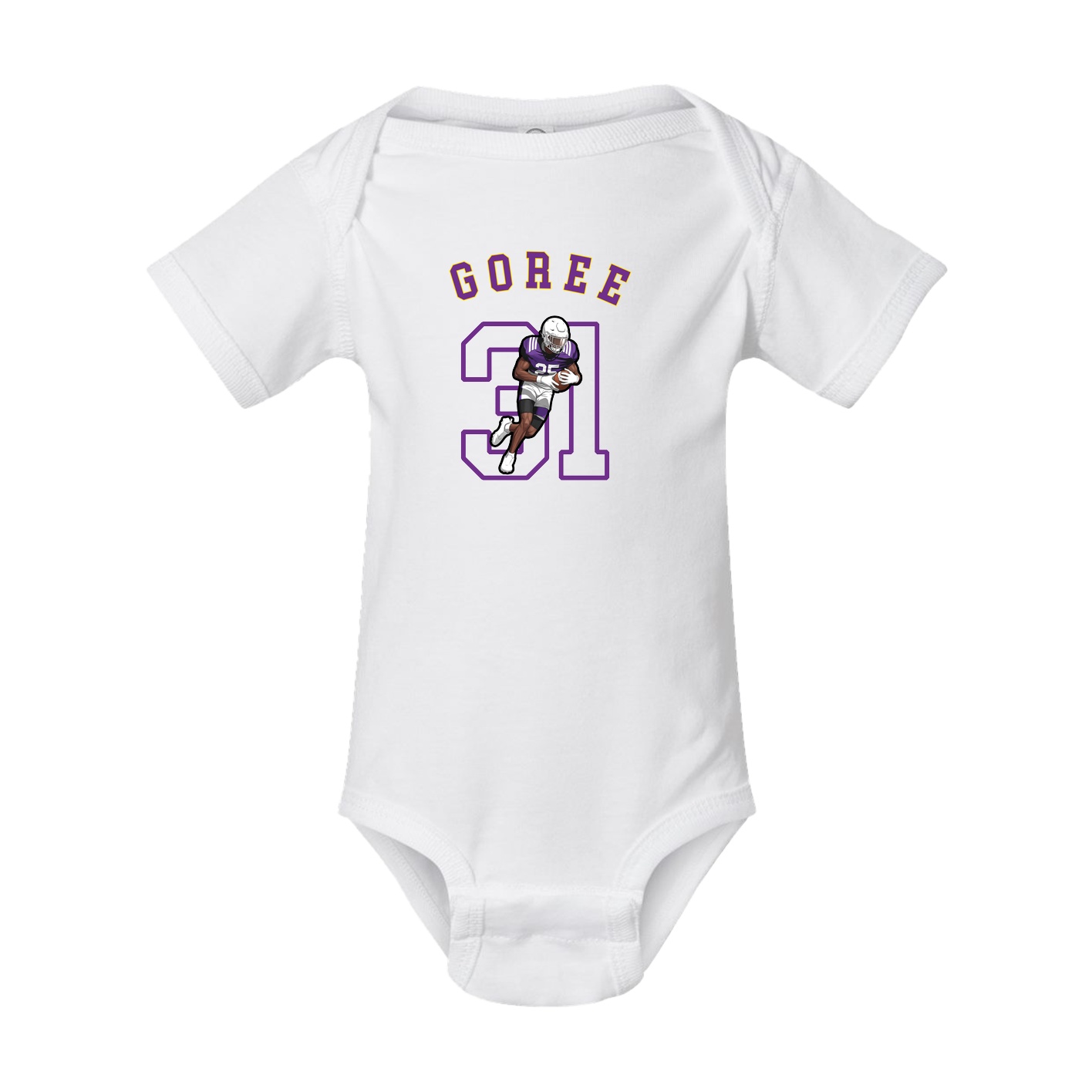 Baby Onesie — Shirsey Arch in White