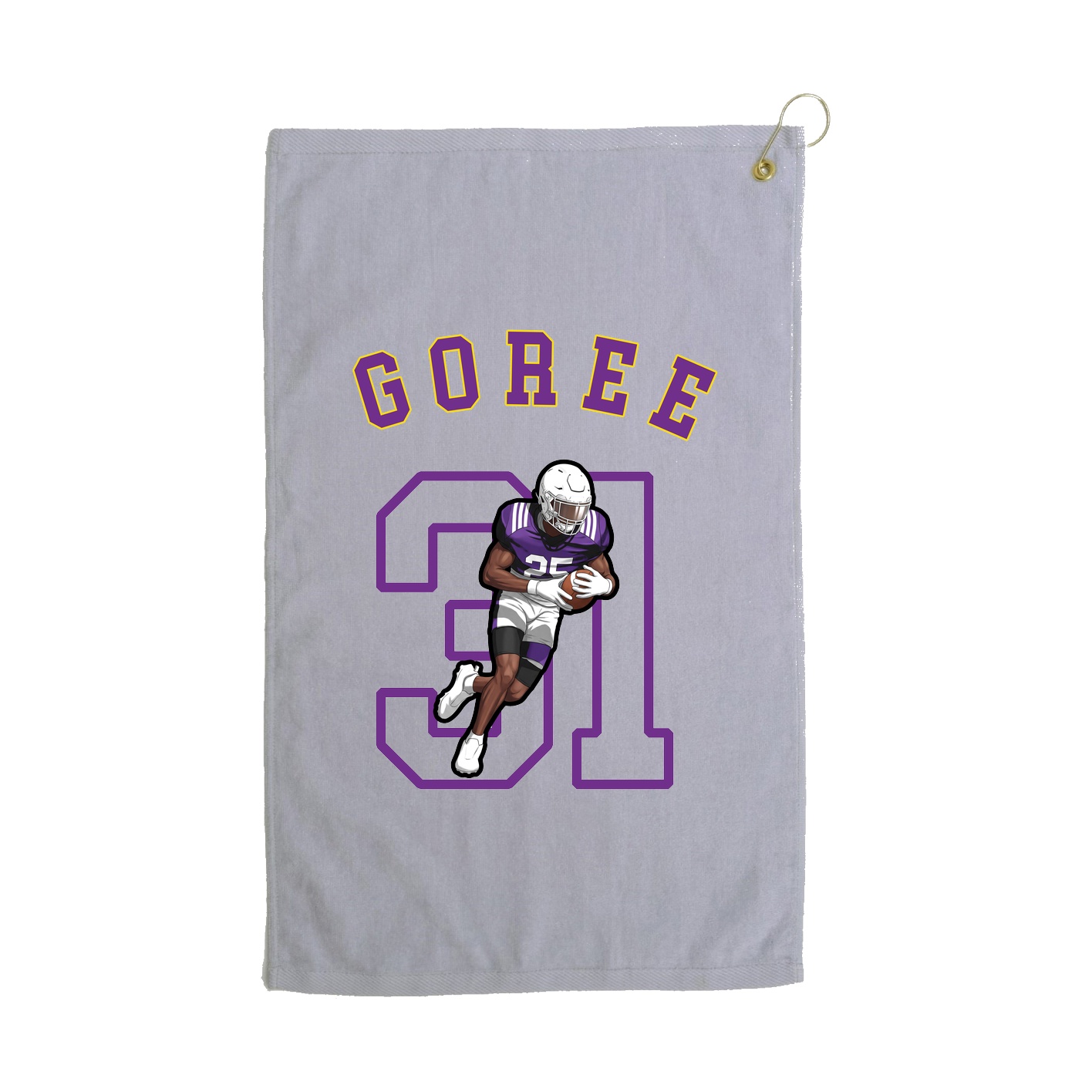 Golf Towel — Shirsey Arch in Grey