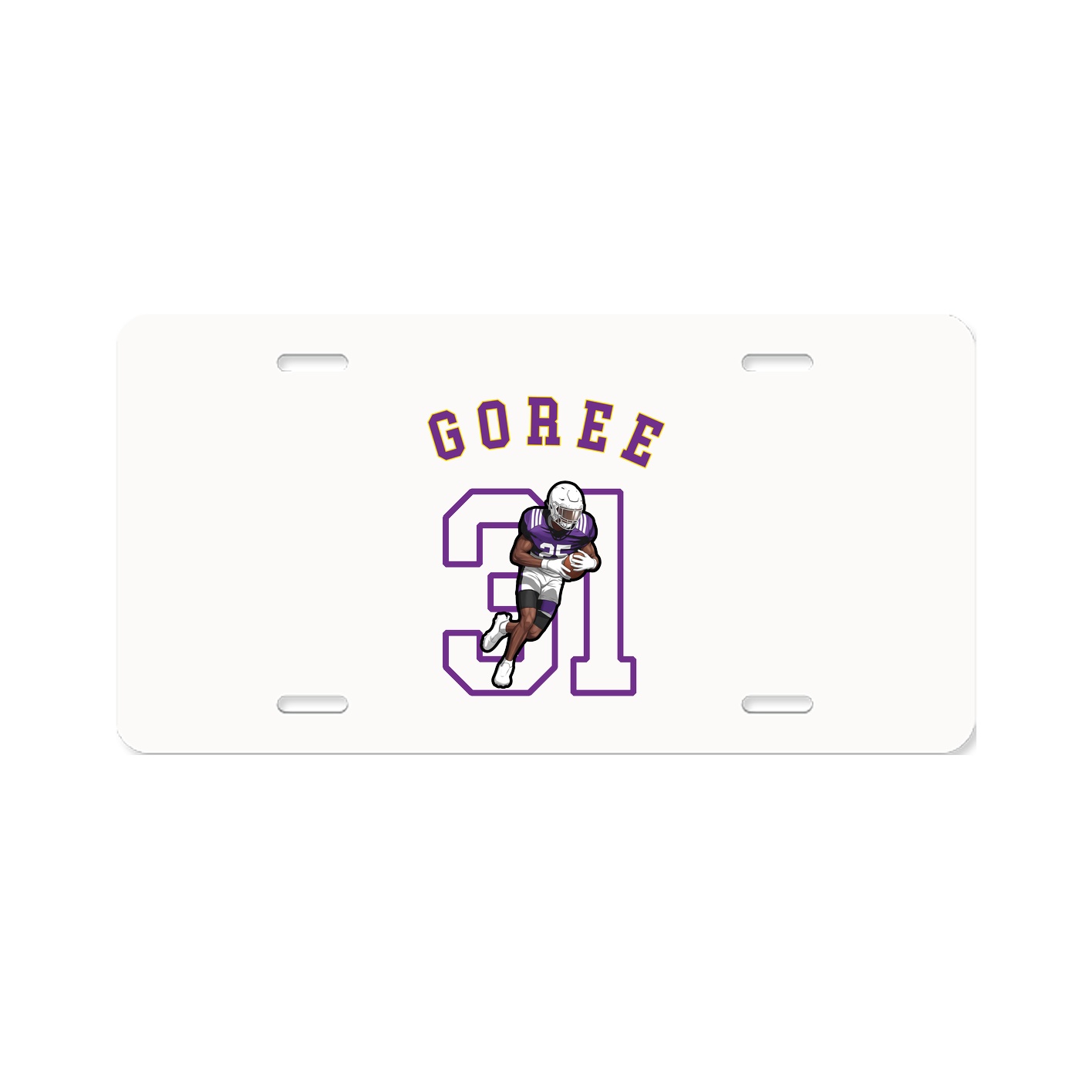 License Plate — Shirsey Arch in Classic