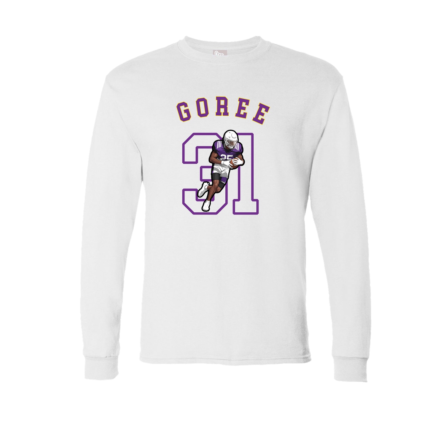 Long Sleeve Tee — Shirsey Arch in White