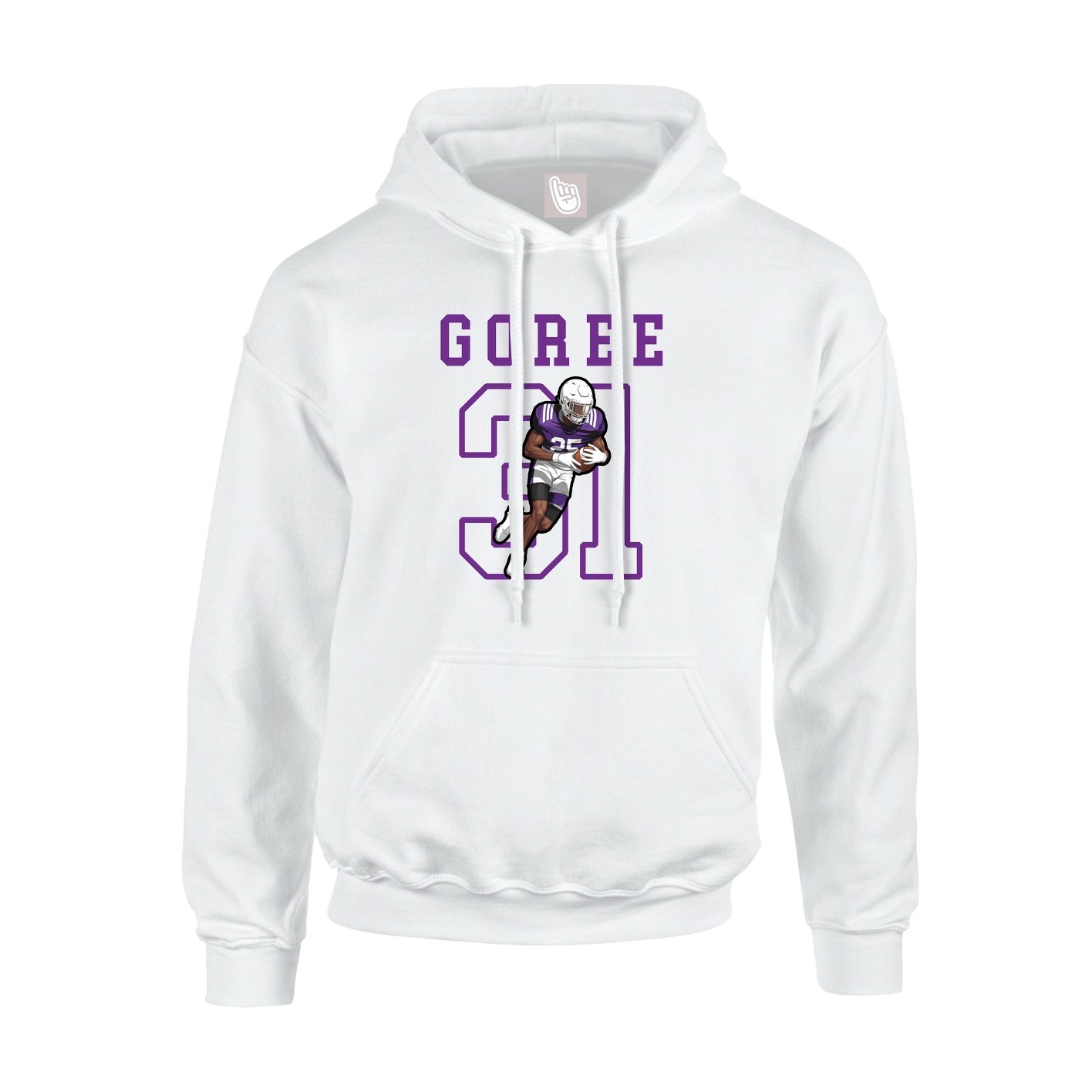 Youth Hoodie — Shirsey in White