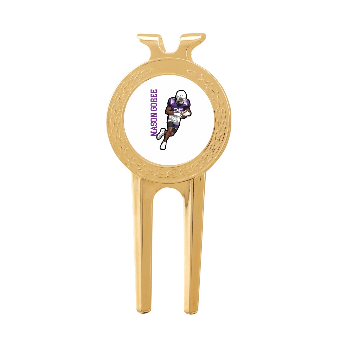 Divot Tool with Ball Marker — Name Vertical in Classic