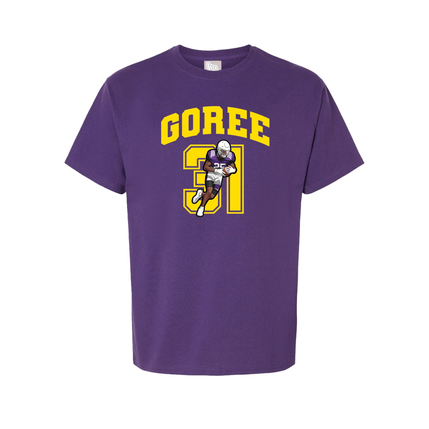 Tee — Number in Purple