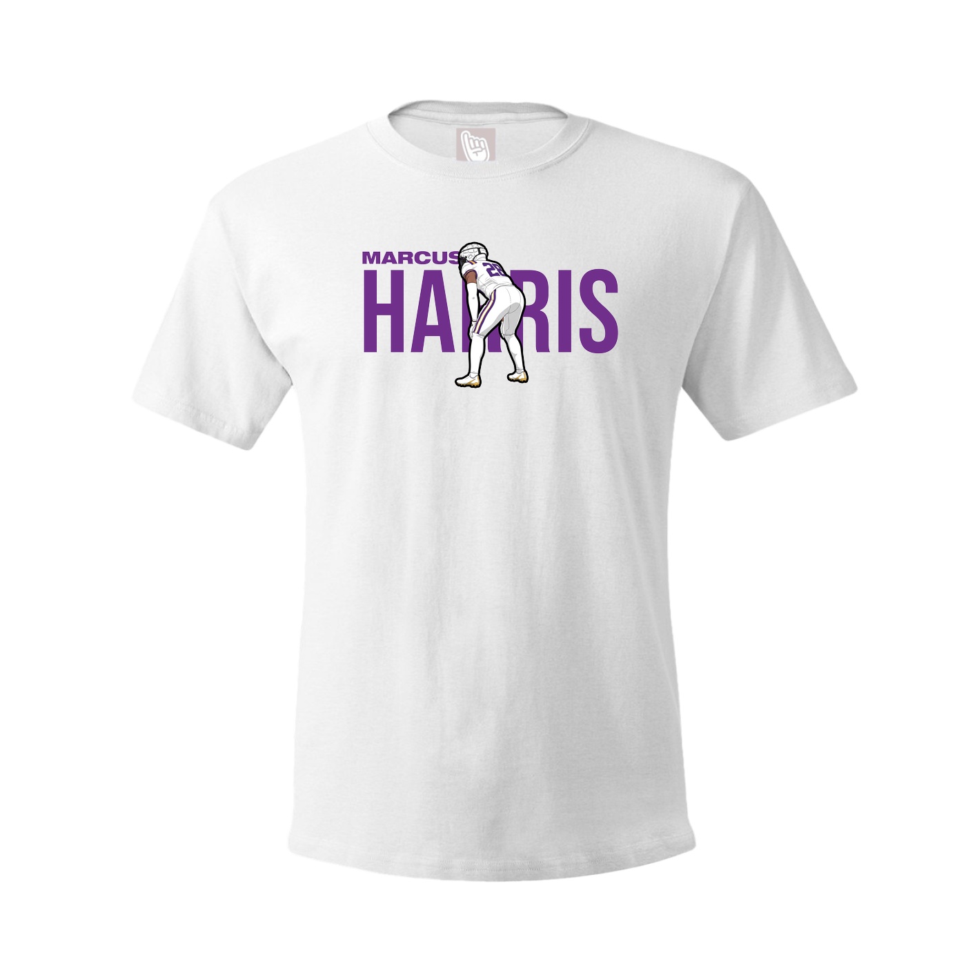 Youth Tee — Player Name in White