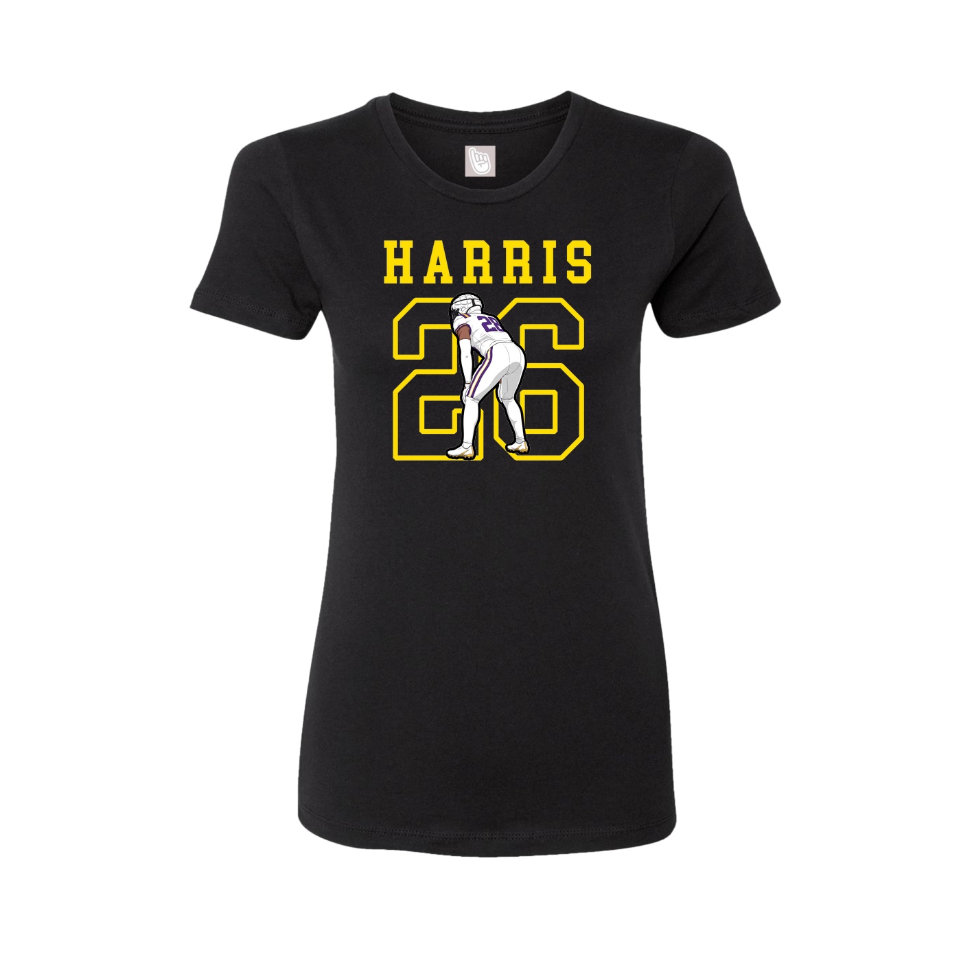 Fitted Women's Tee — Shirsey in Black
