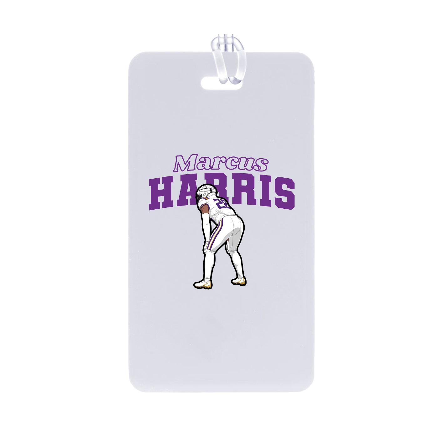 Bag Tag — Name Arch in Classic