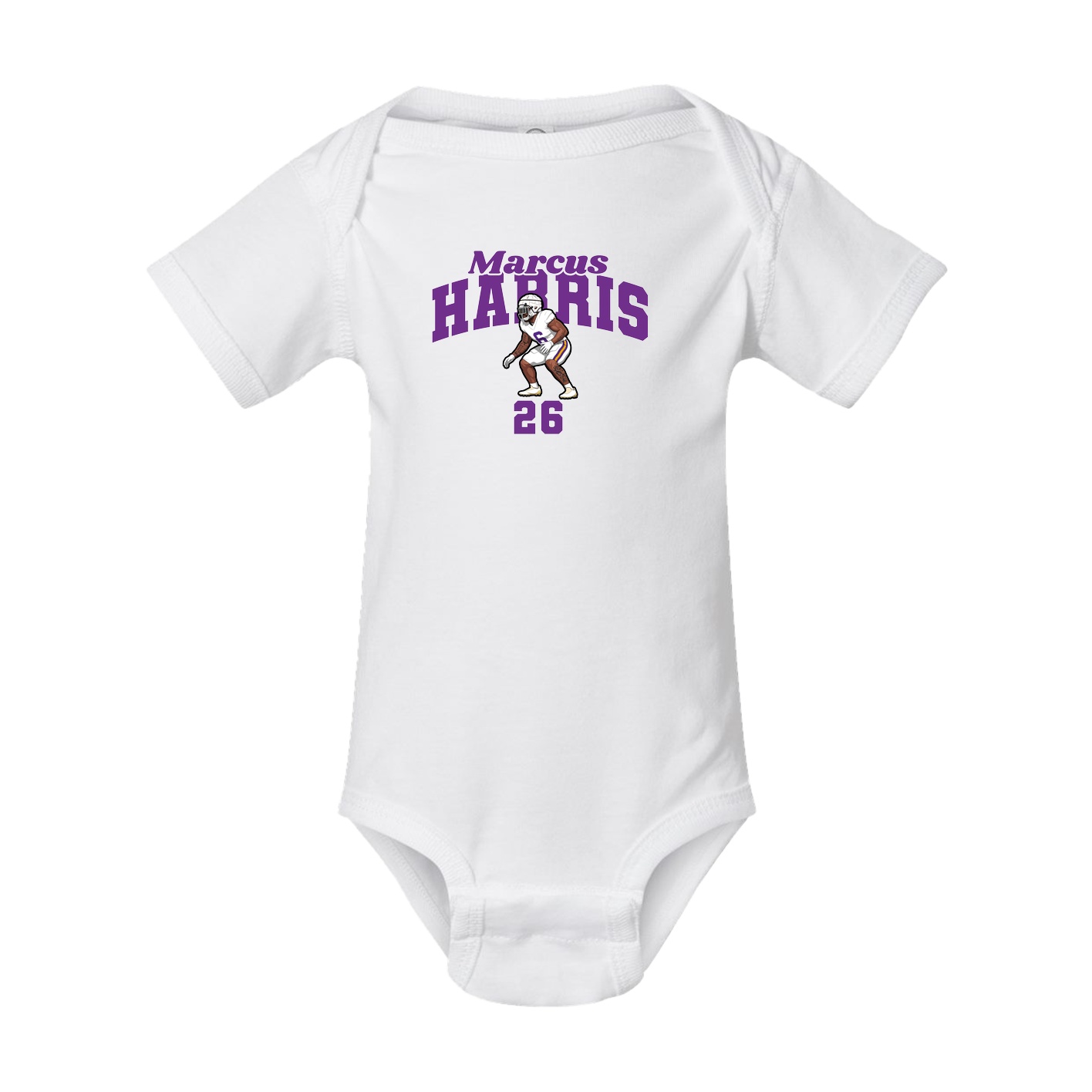 Baby Onesie — Signature Arch in White