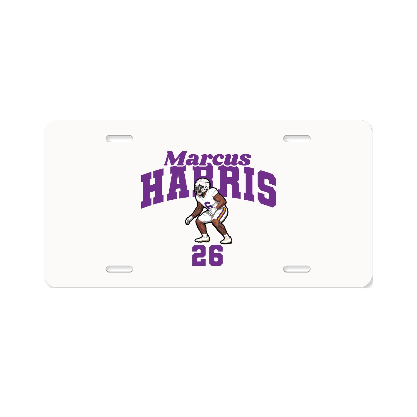 License Plate — Signature Arch in Classic