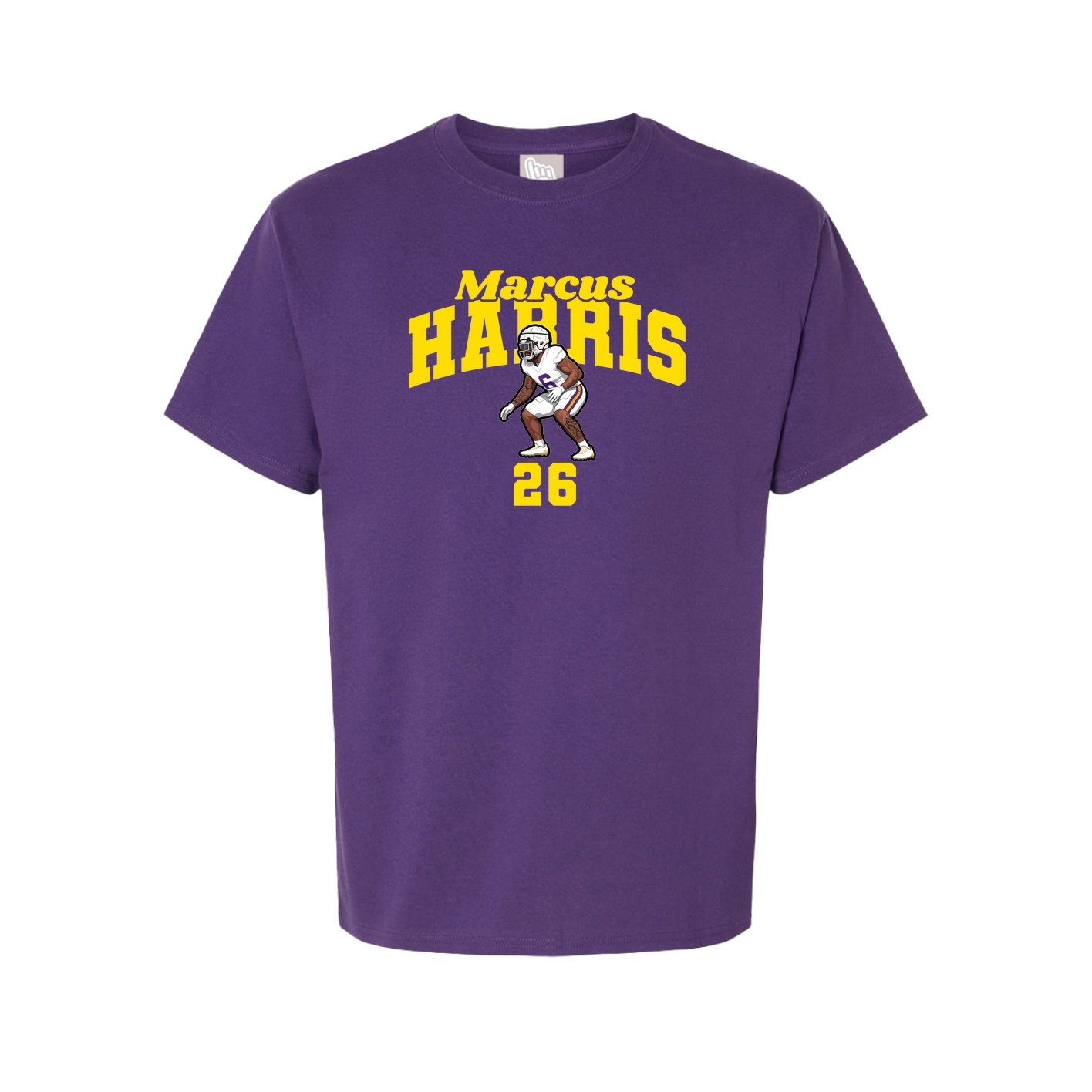 Tee — Signature Arch in Purple