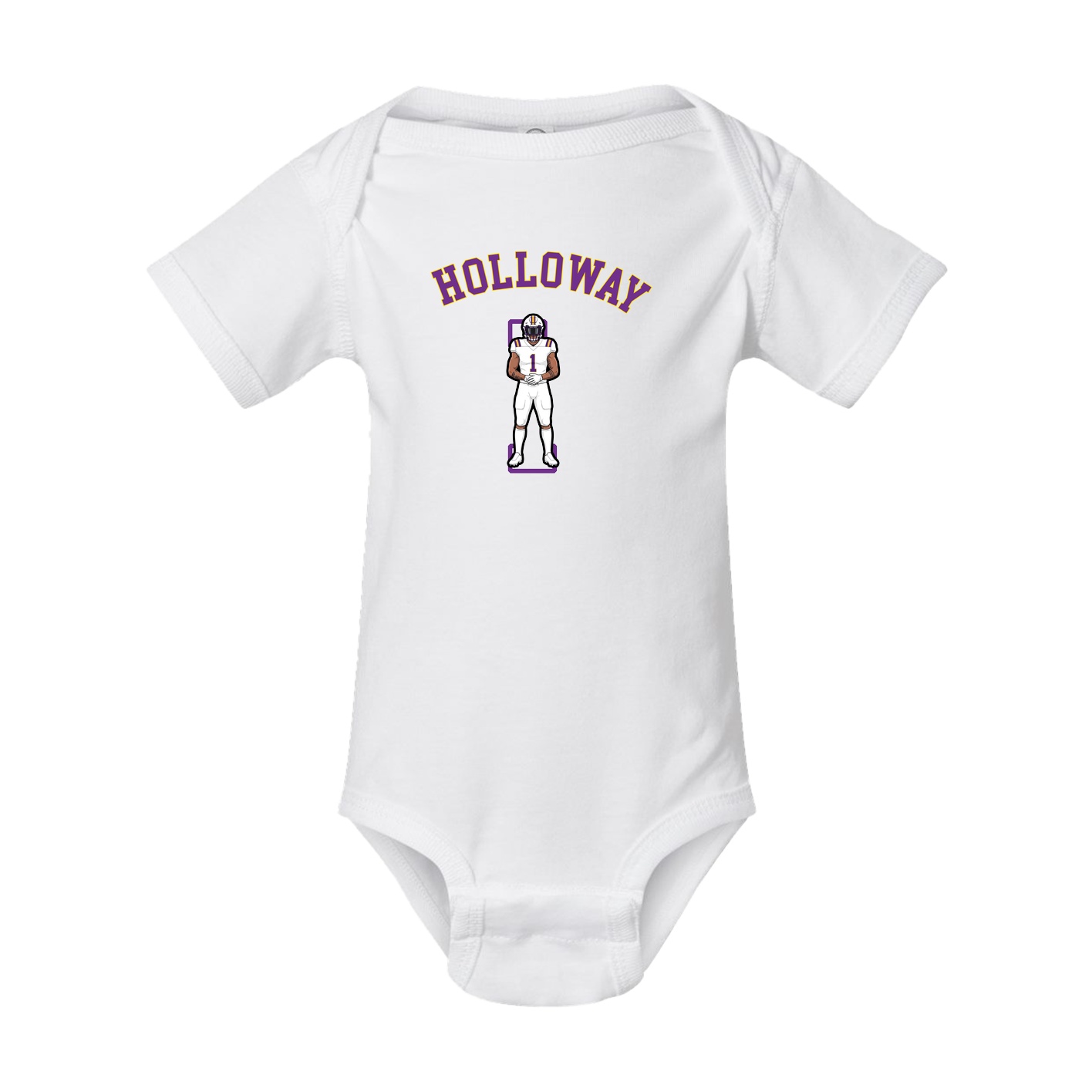 Baby Onesie — Shirsey Arch in White