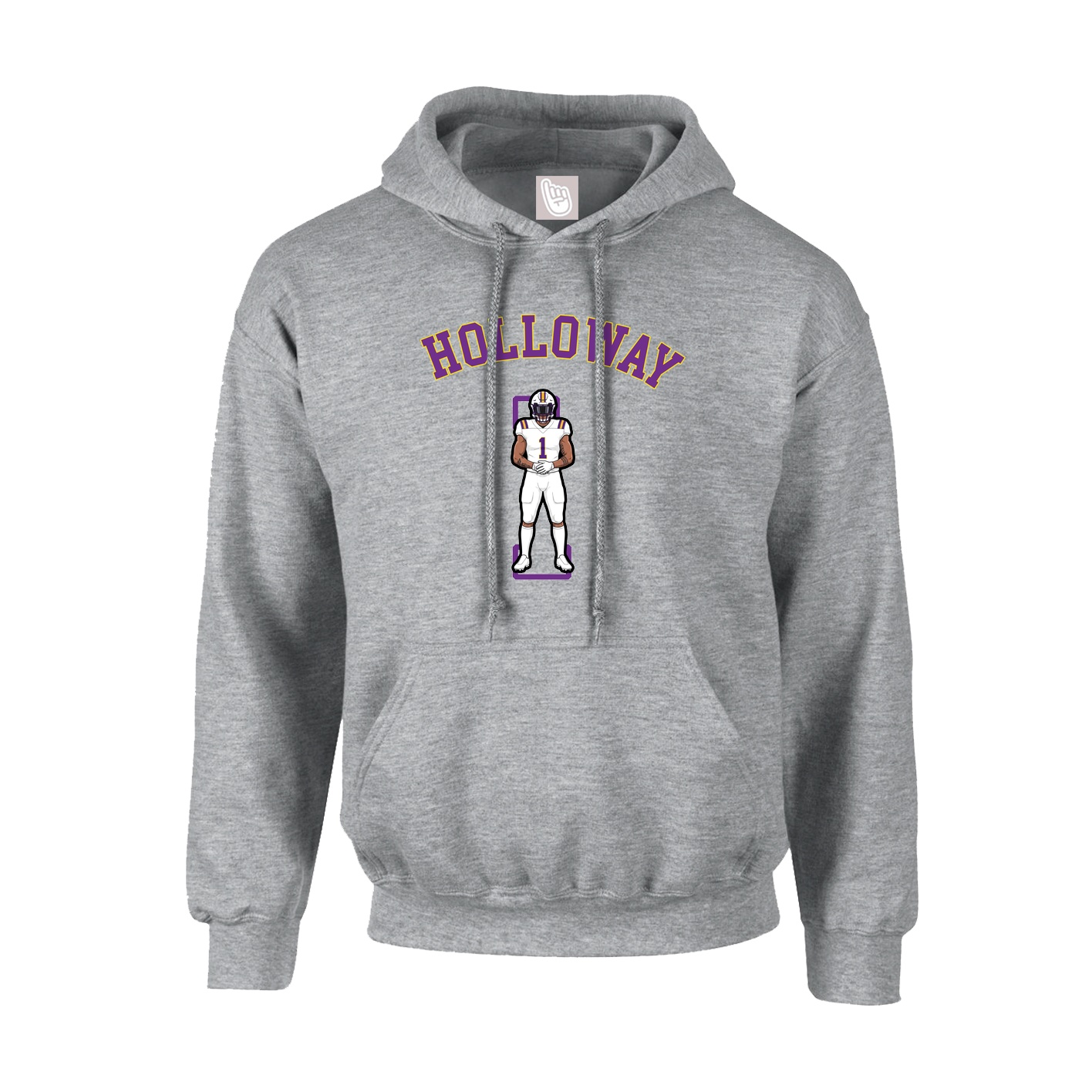 Youth Hoodie — Shirsey Arch in Grey