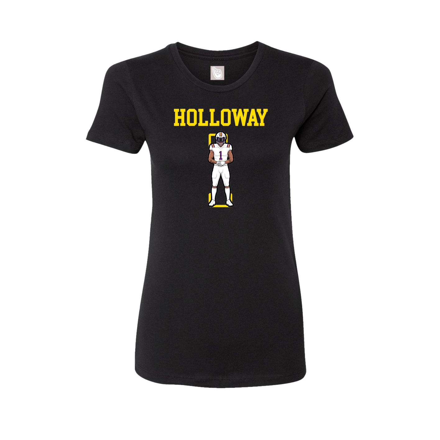 Fitted Women's Tee — Shirsey in Black