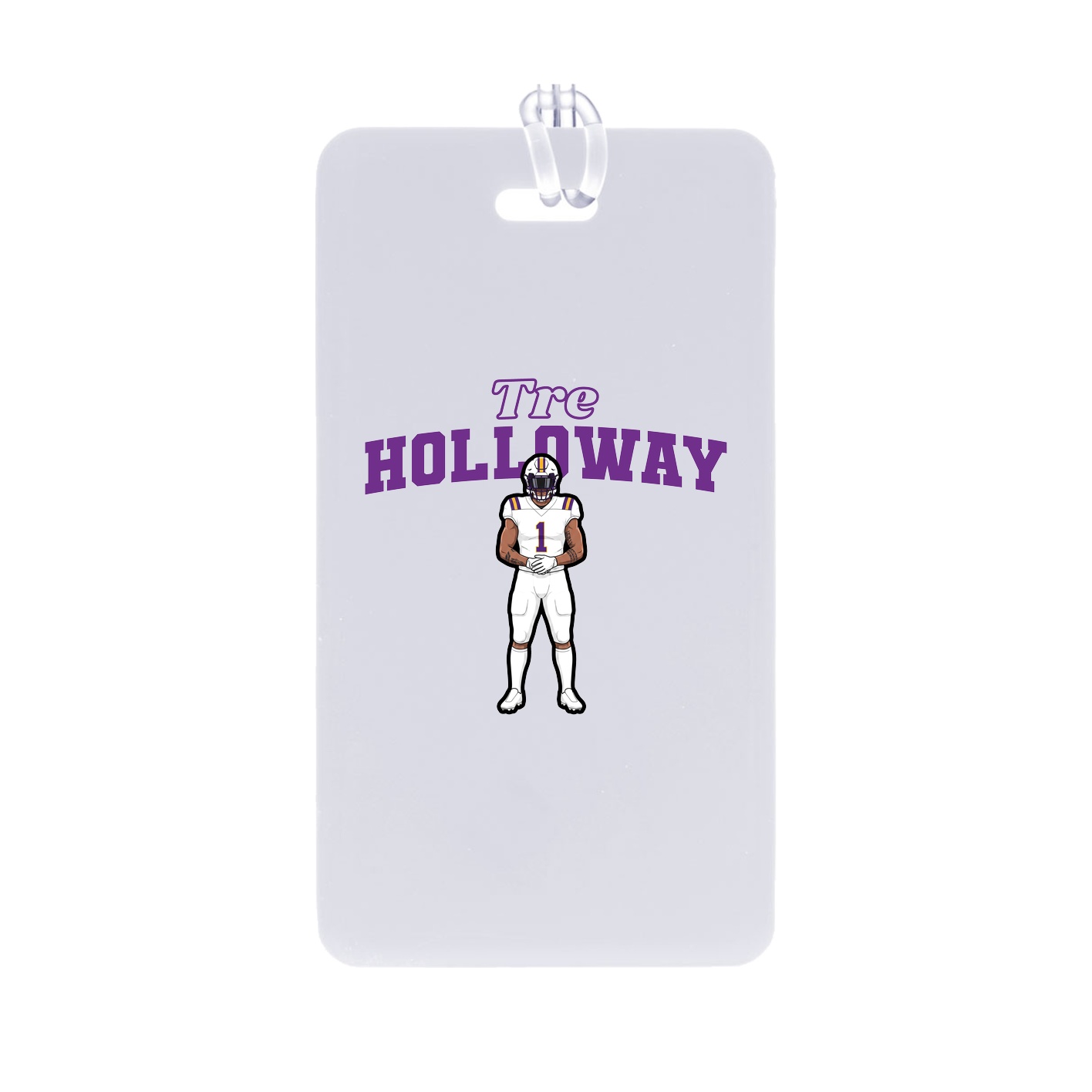 Bag Tag — Name Arch in Classic