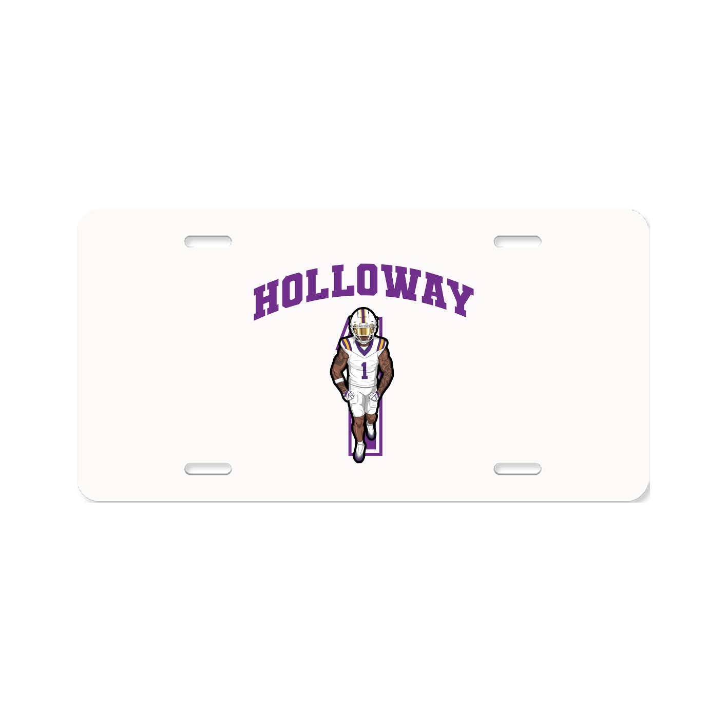 License Plate — Number in Classic