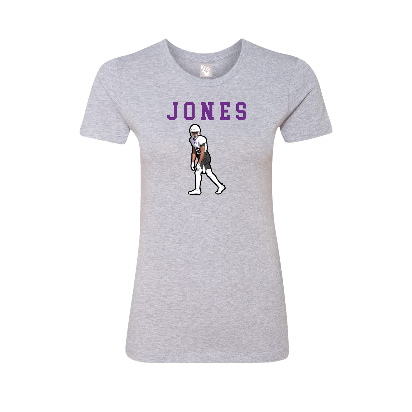 Fitted Women's Tee — Shirsey in Grey