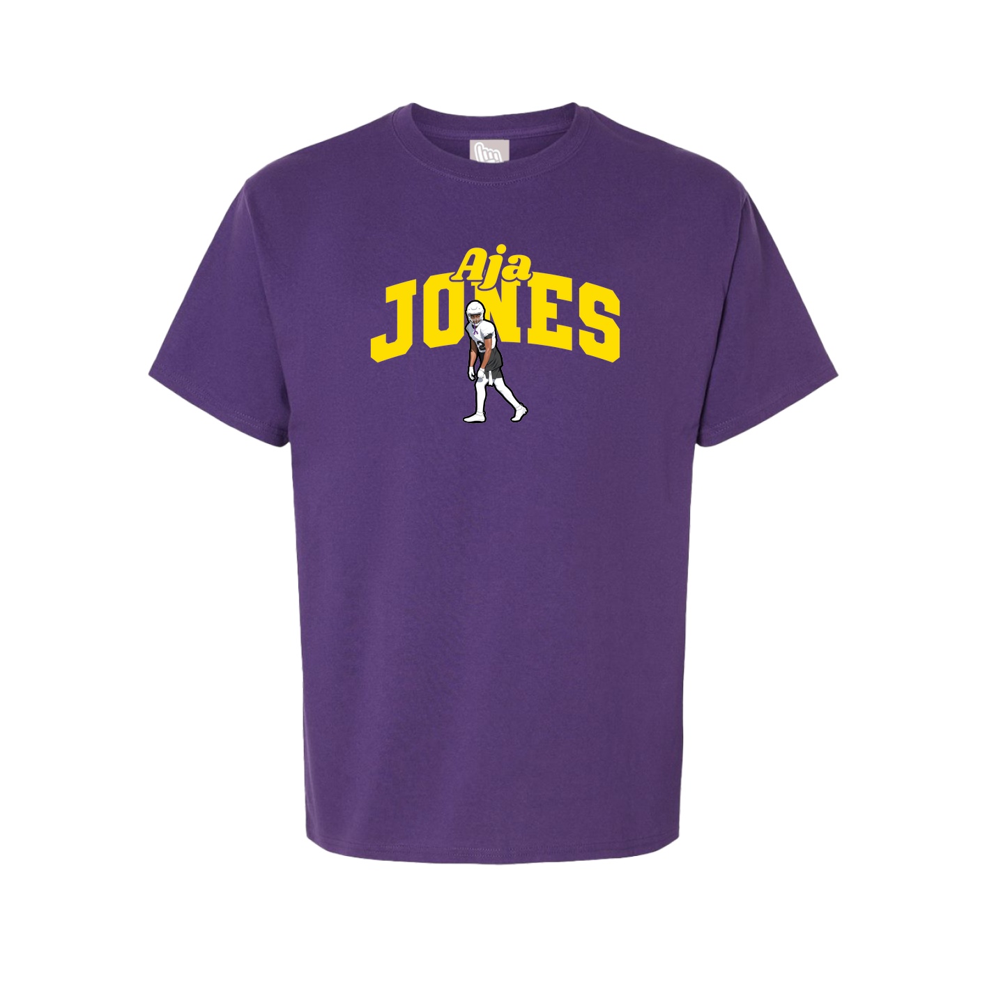 Tee — Signature Arch in Purple