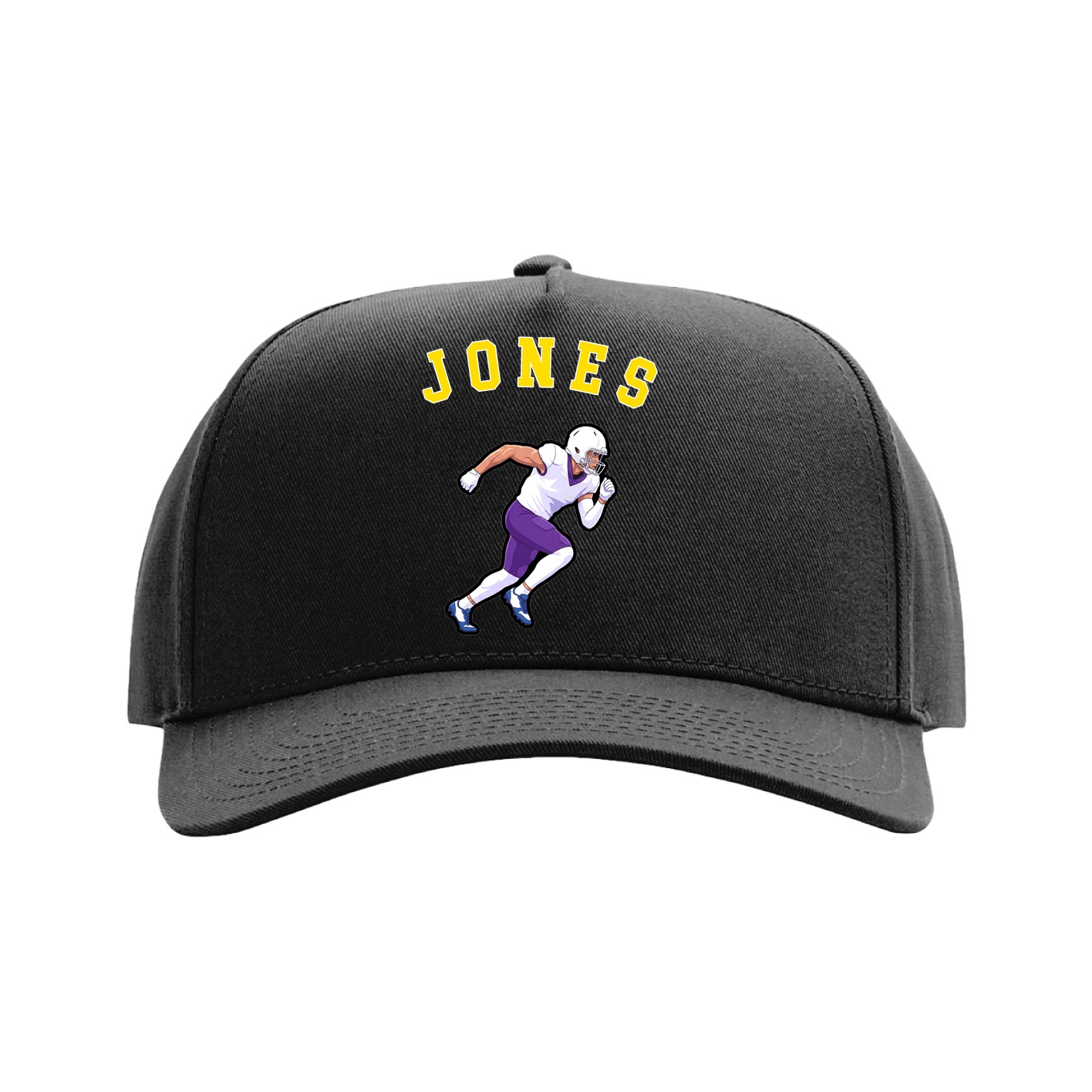 Full Fabric Five-Panel Champ Cap