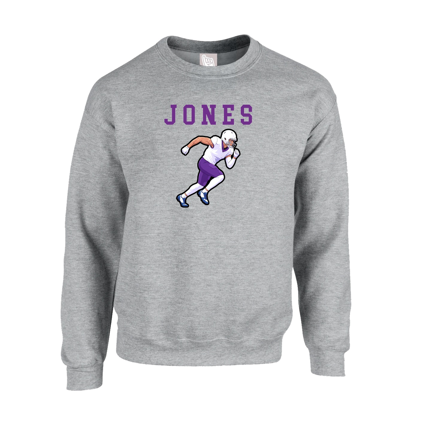 Fleece Crew — Shirsey in Grey
