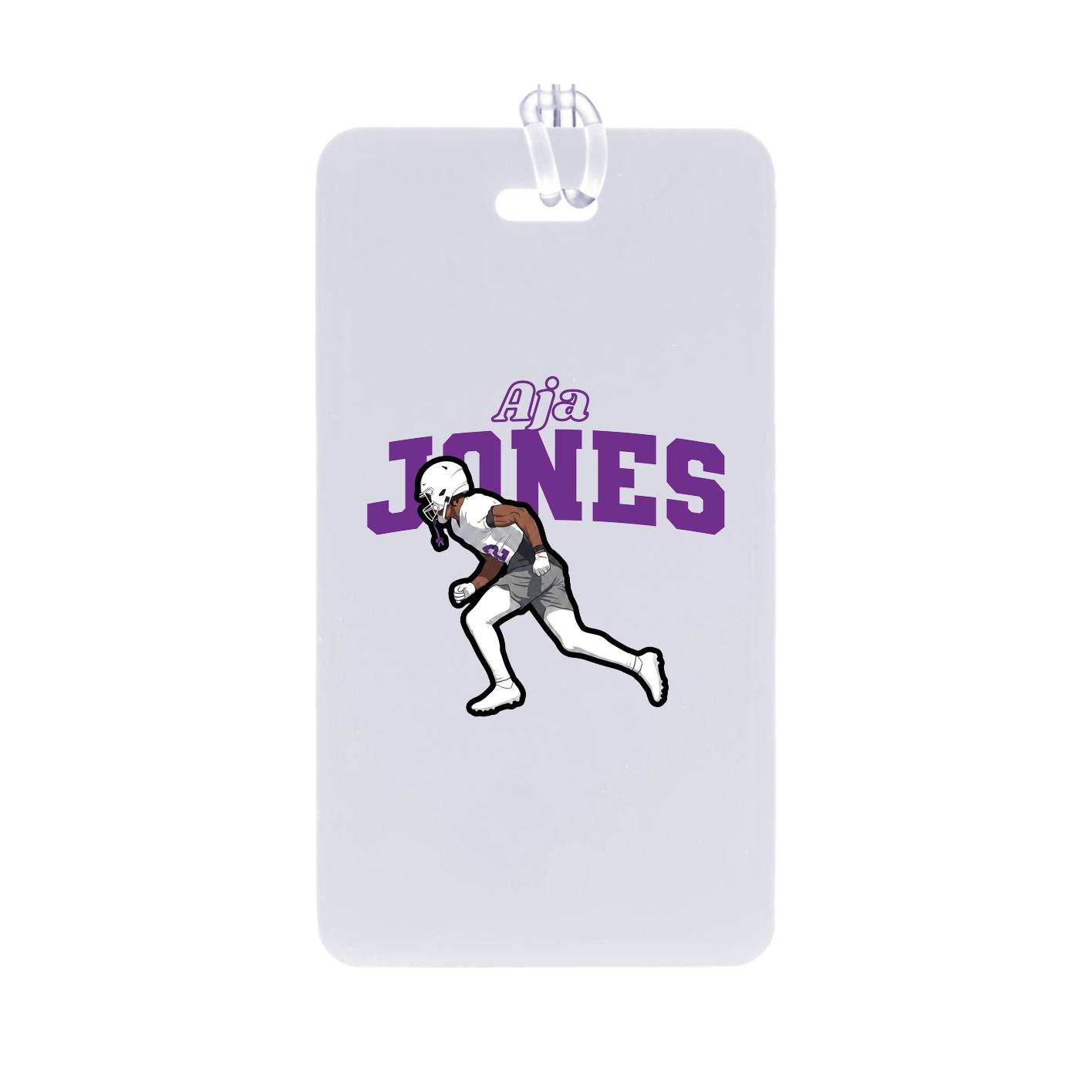 Bag Tag — Name Arch in Classic