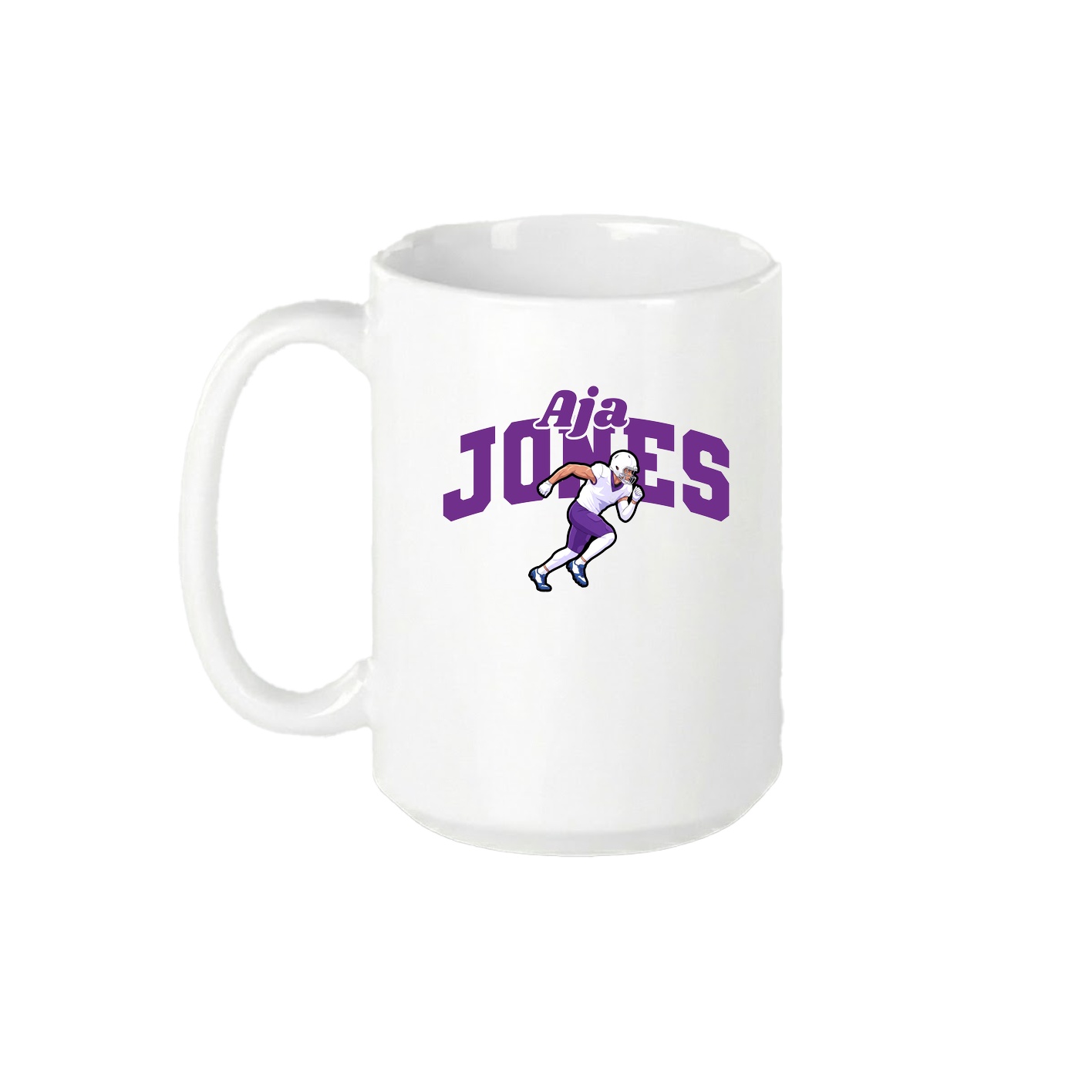 15oz Coffee Mug — Signature Arch in White