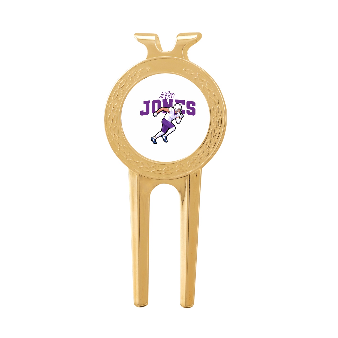 Divot Tool with Ball Marker — Name Arch in Classic