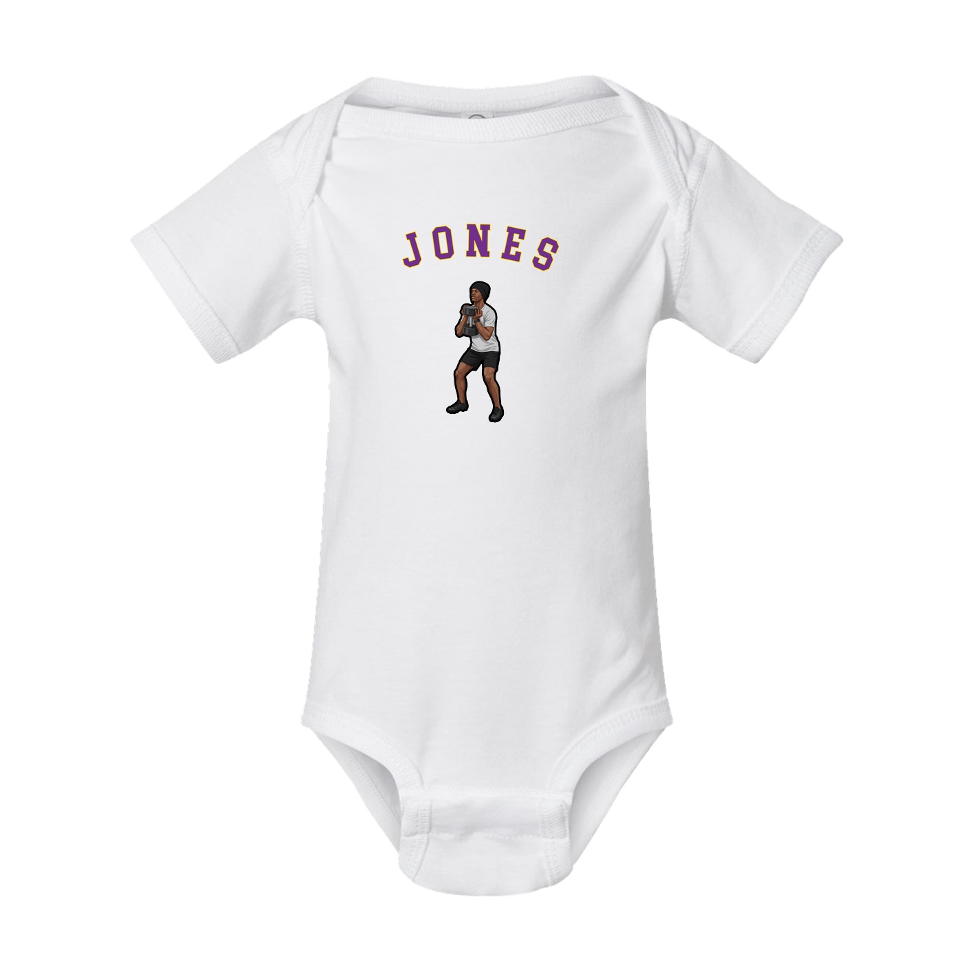 Baby Onesie — Shirsey Arch in White