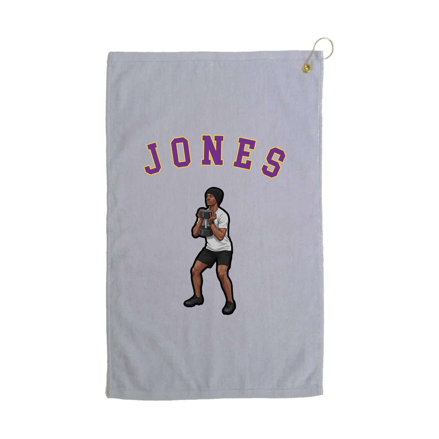 Golf Towel — Shirsey Arch in Grey