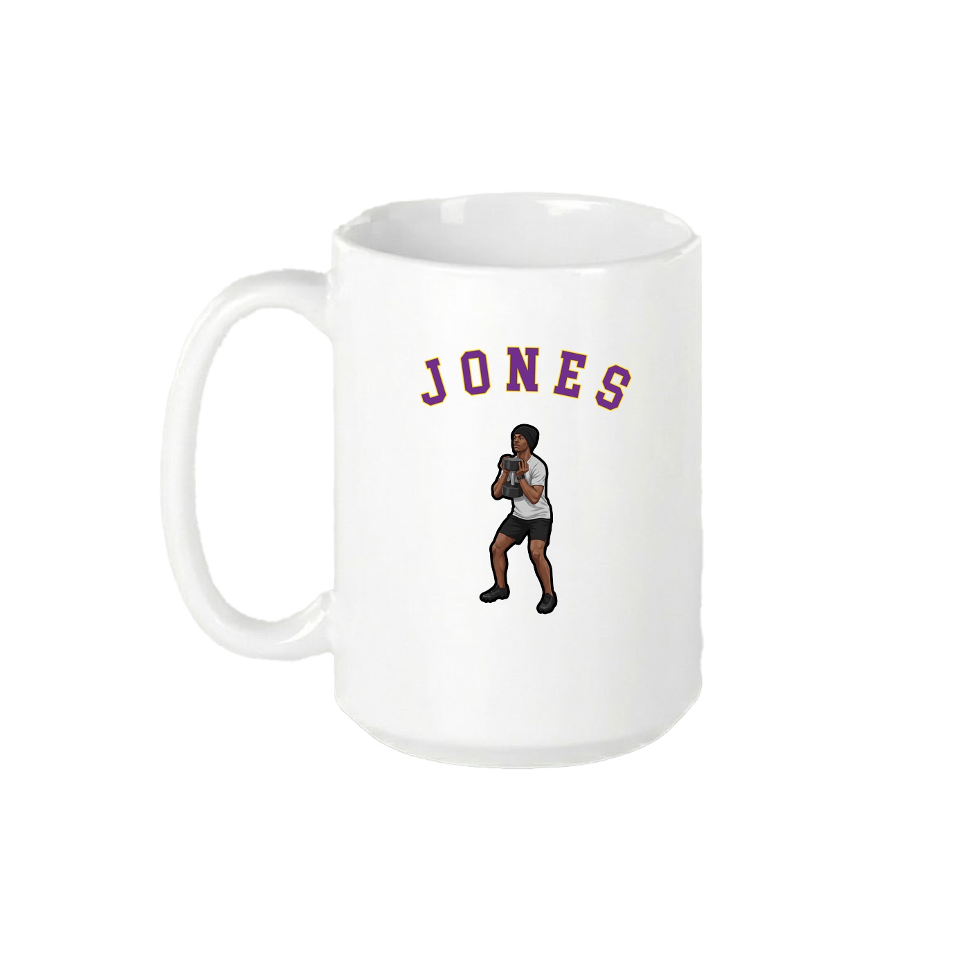15oz Coffee Mug — Shirsey Arch in White
