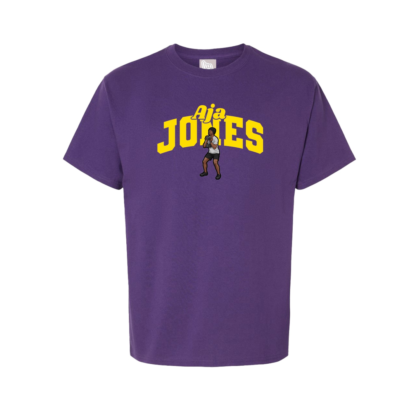 Youth Tee — Signature Arch in Purple