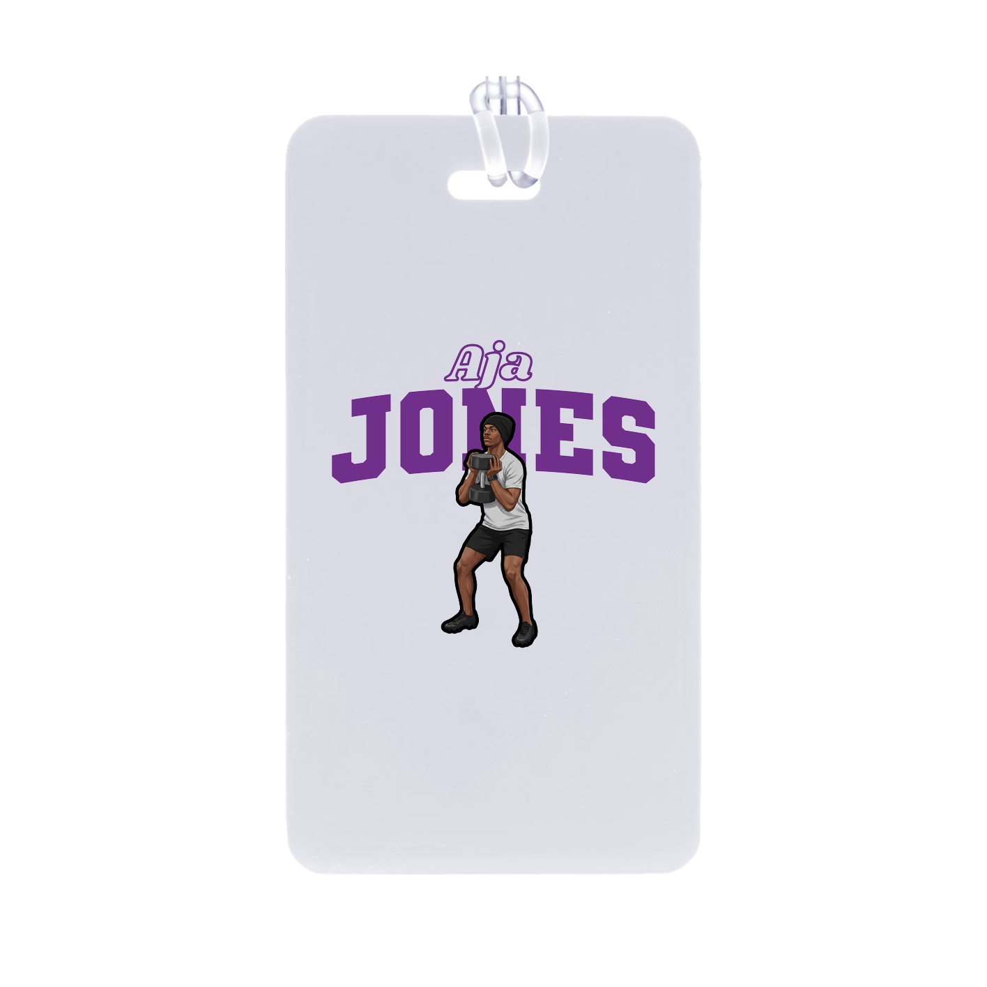 Bag Tag — Name Arch in Classic