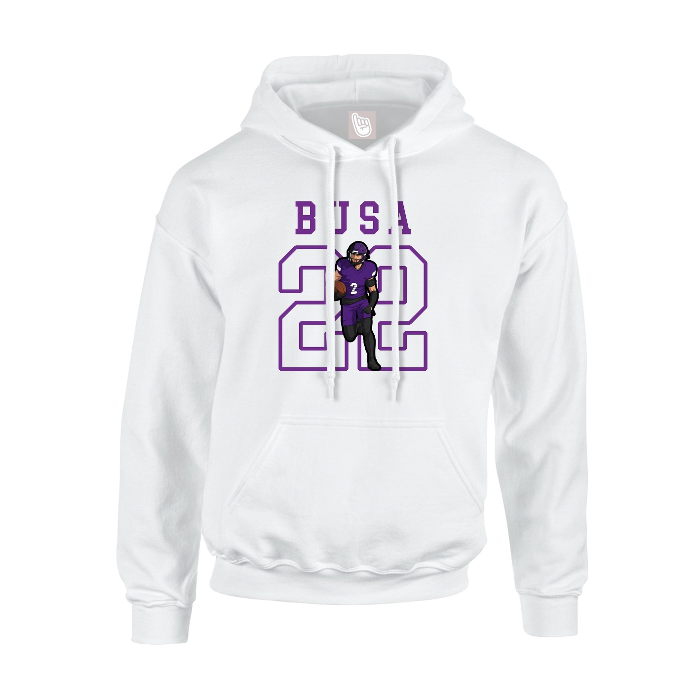 Youth Hoodie — Shirsey in White