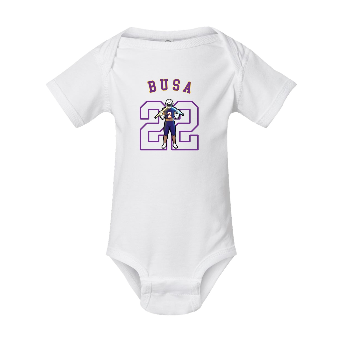 Baby Onesie — Shirsey Arch in White