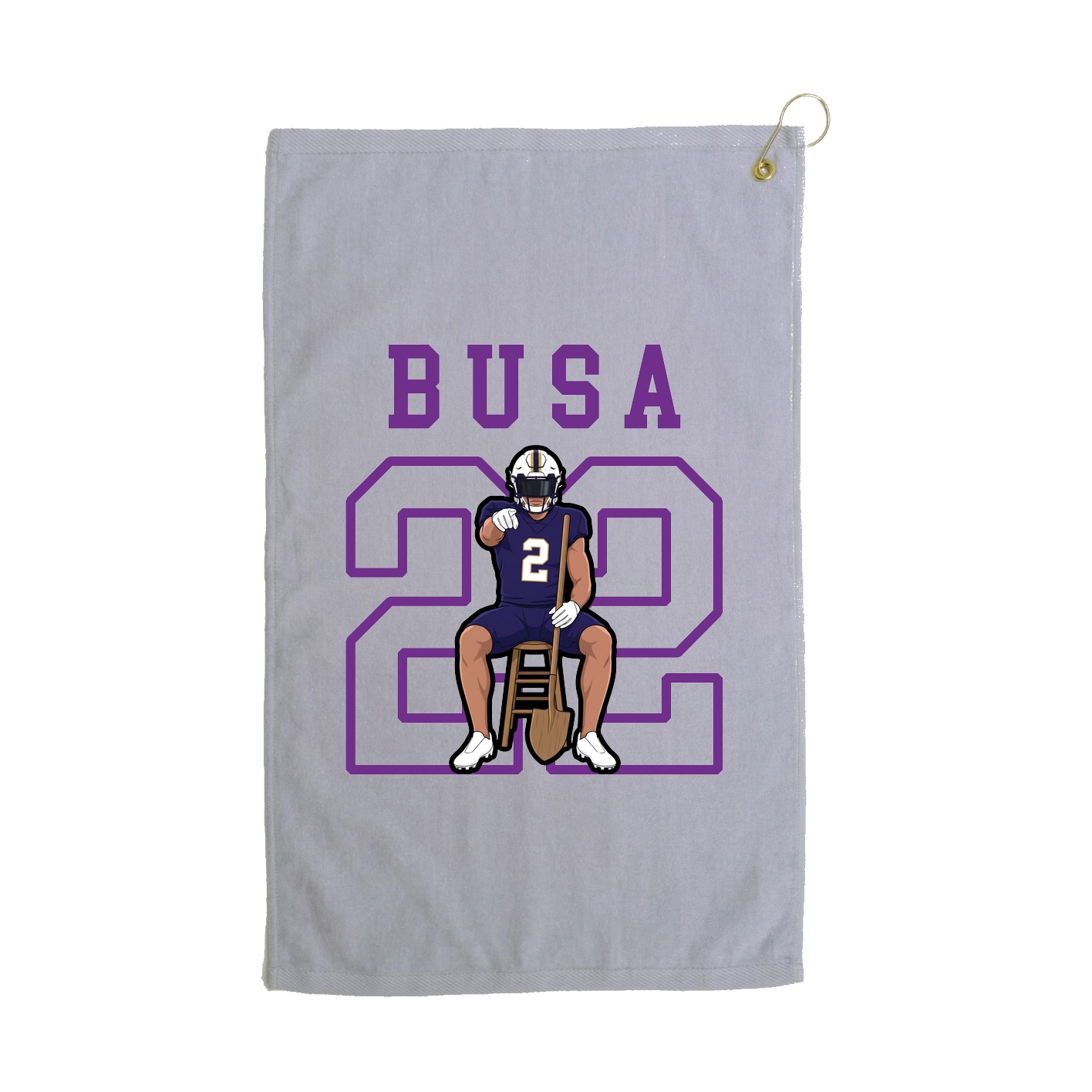 Golf Towel — Shirsey in Grey