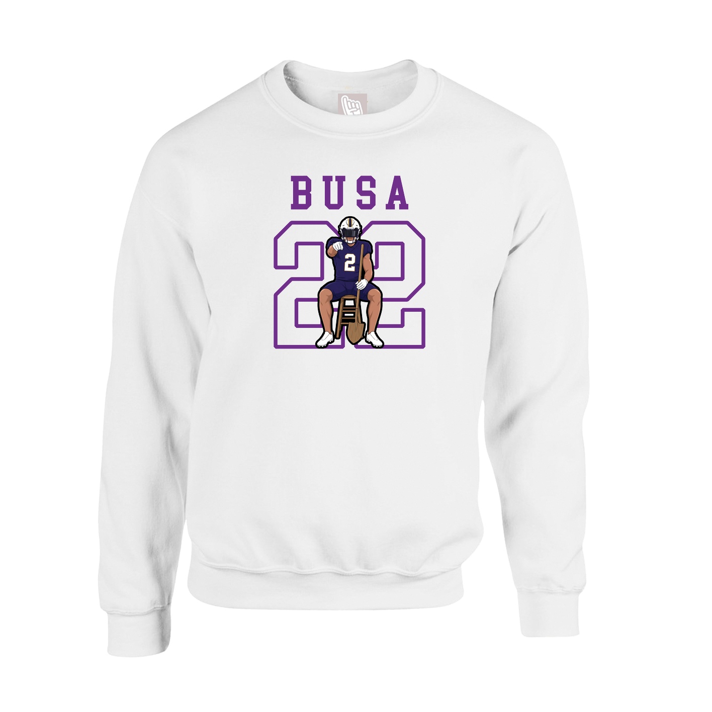 Fleece Crew — Shirsey in White