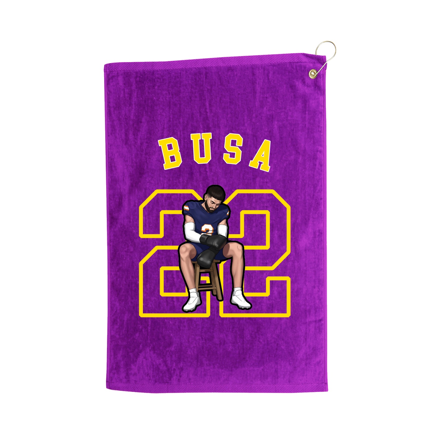 Golf Towel — Shirsey Arch in Purple