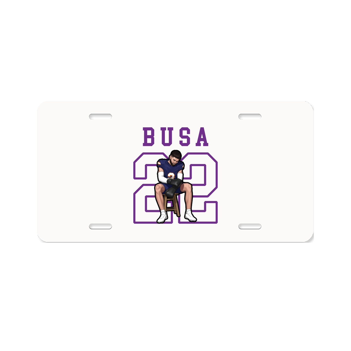 License Plate — Shirsey in Classic