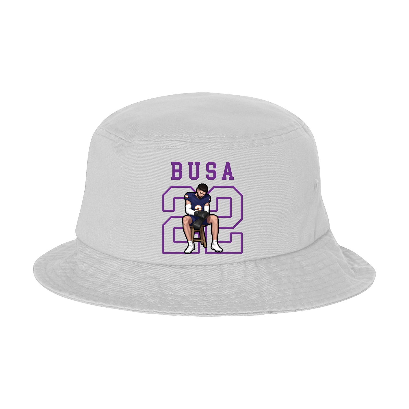 Bucket Cap — Shirsey in White