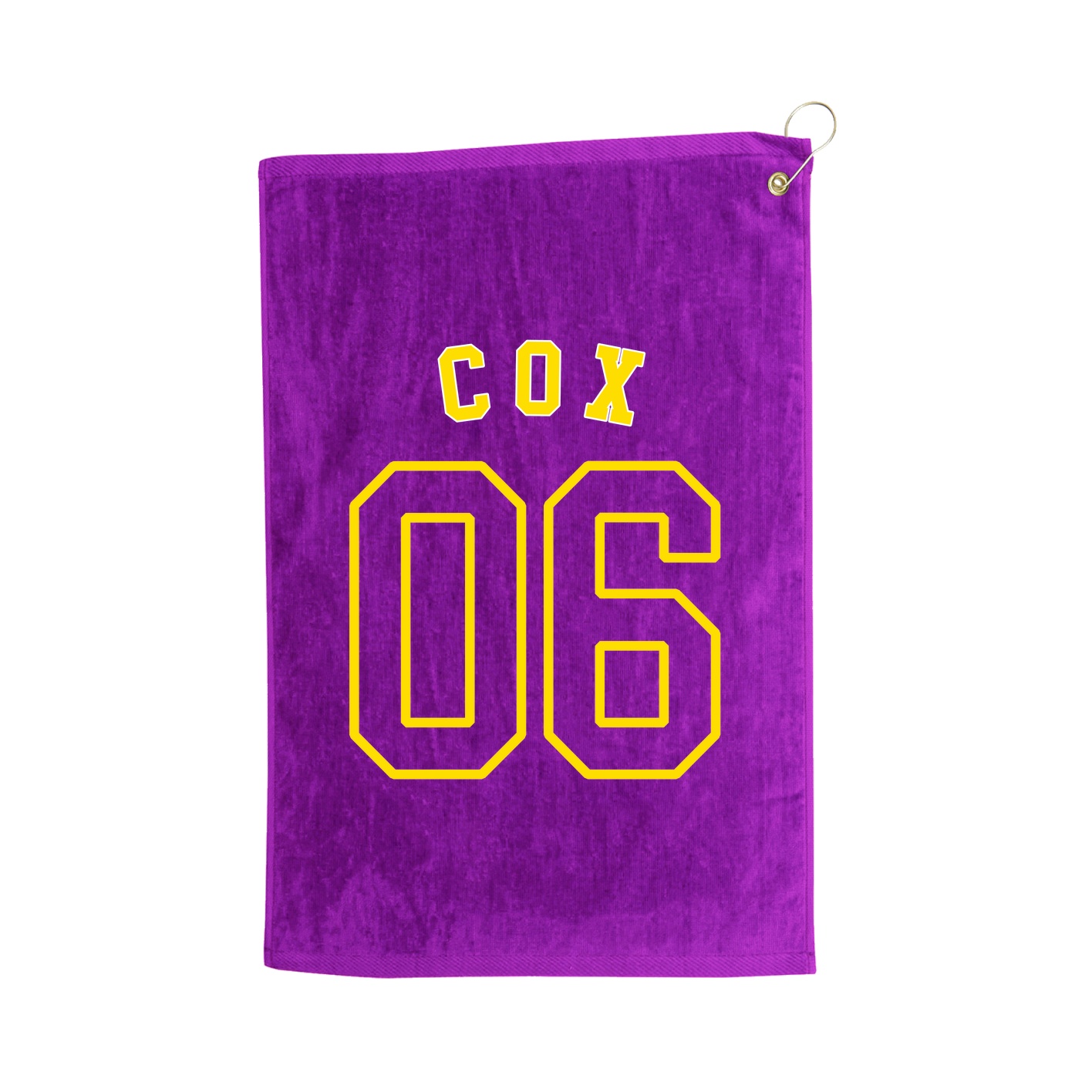Golf Towel — Shirsey Arch in Purple