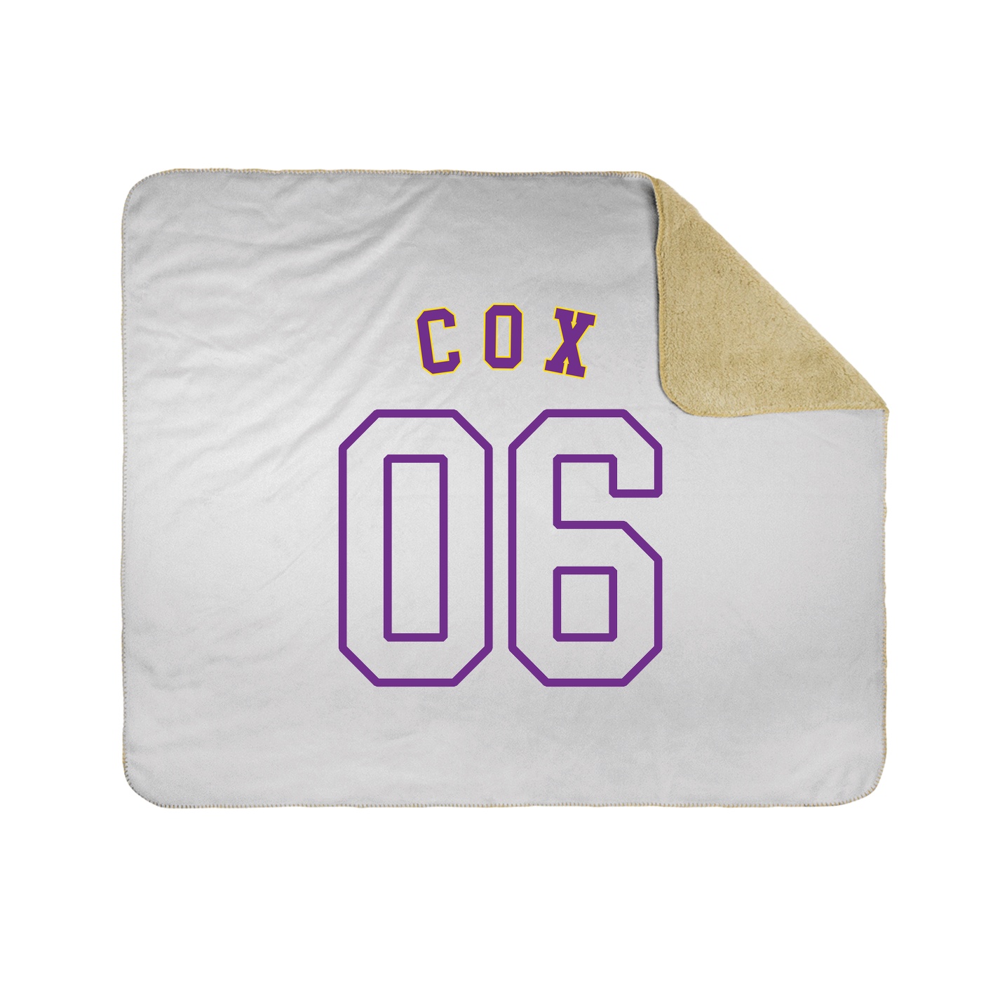 Throw Blanket — Shirsey Arch in White