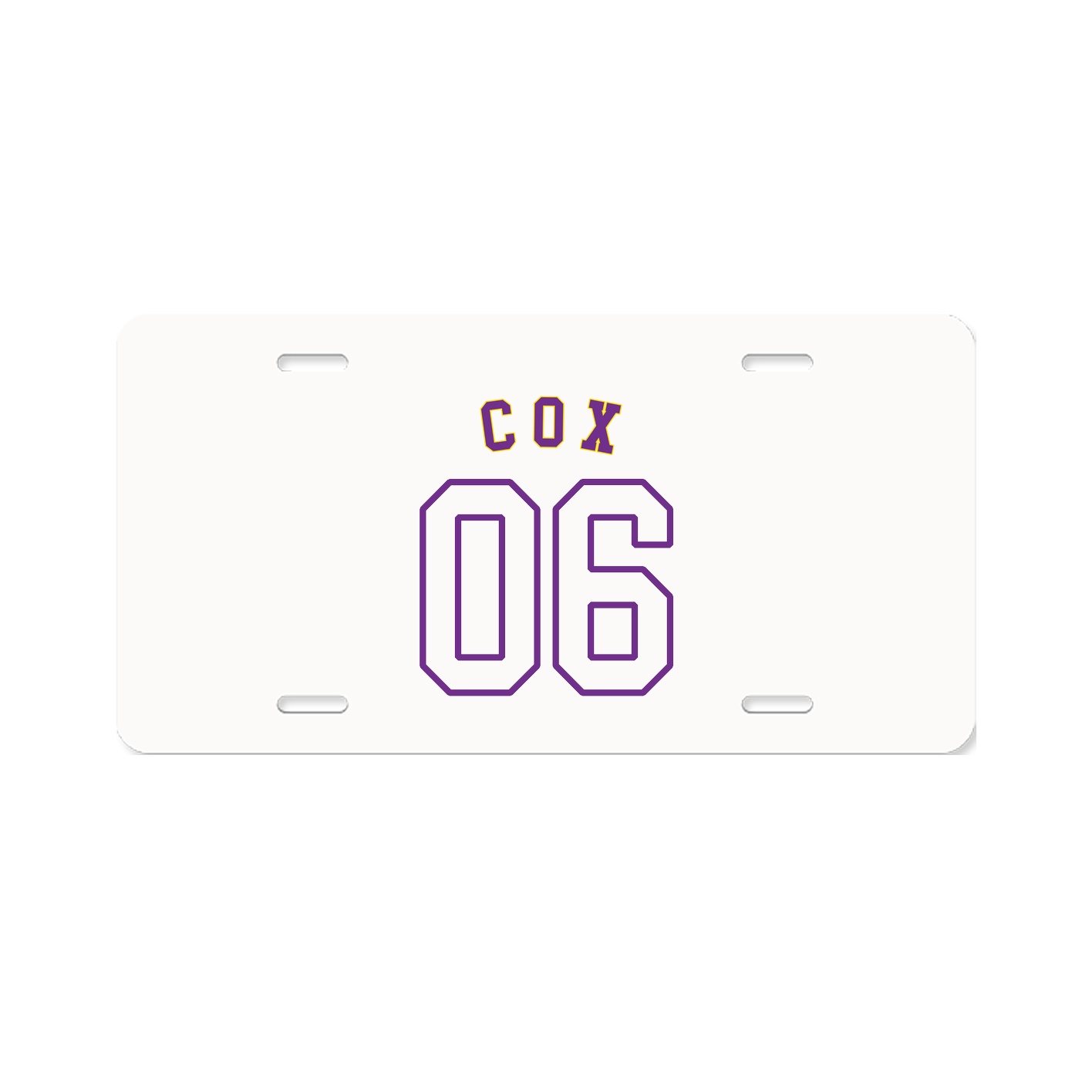 License Plate — Shirsey Arch in Classic