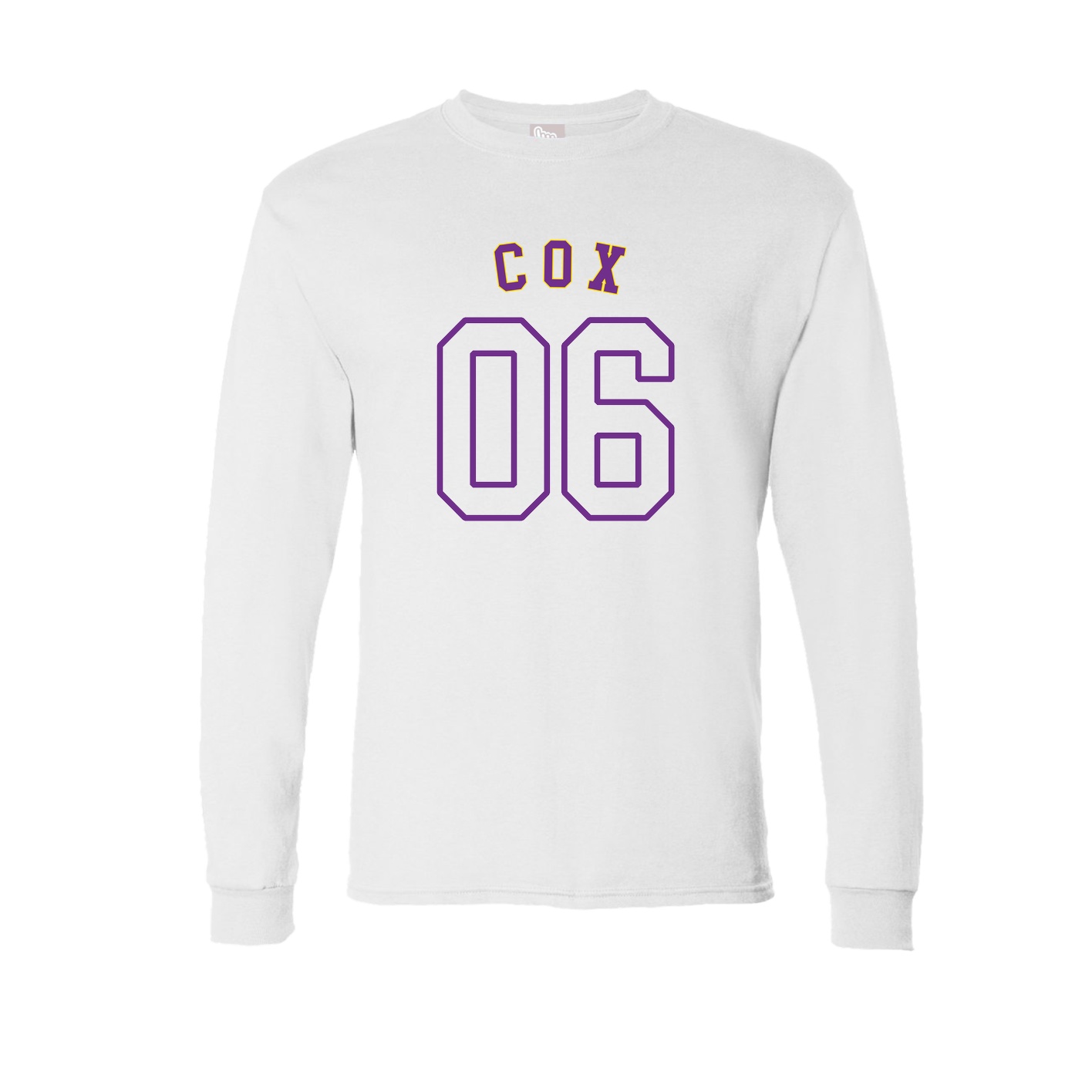 Long Sleeve Tee — Shirsey Arch in White
