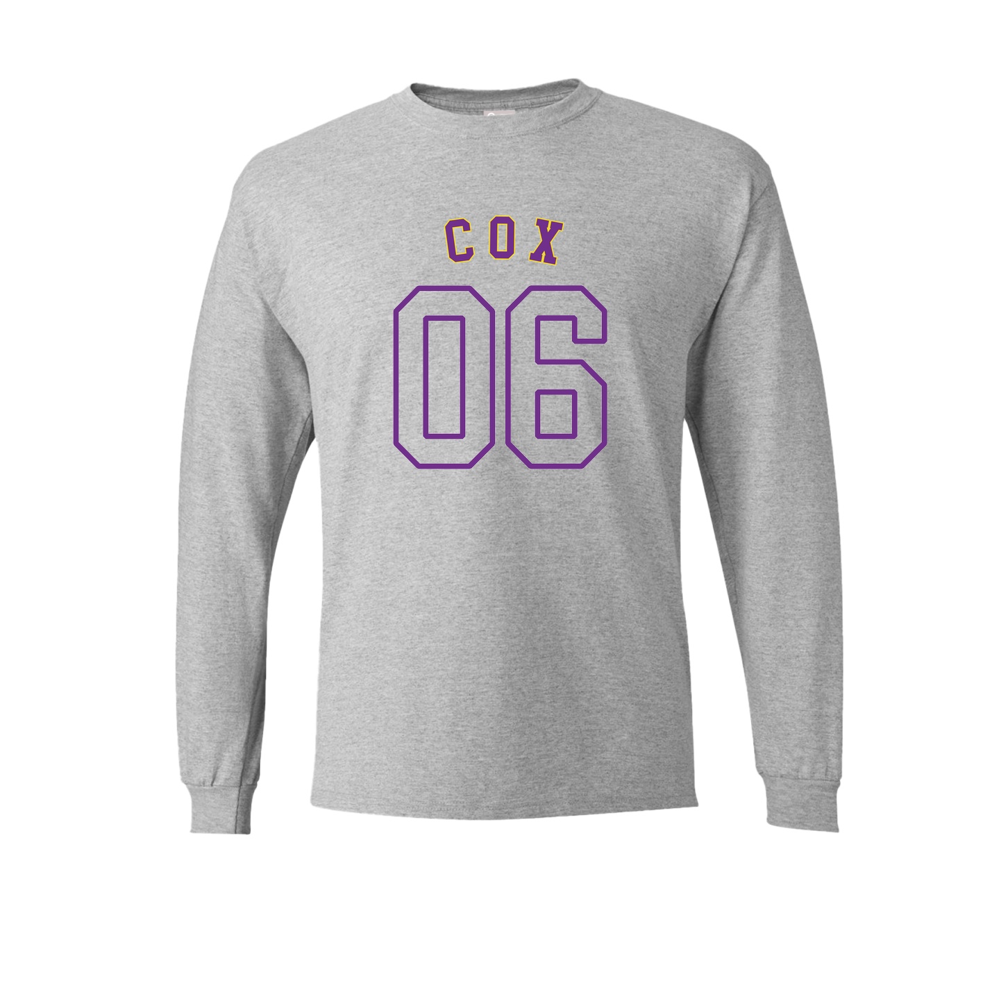 Long Sleeve Tee — Shirsey Arch in Grey