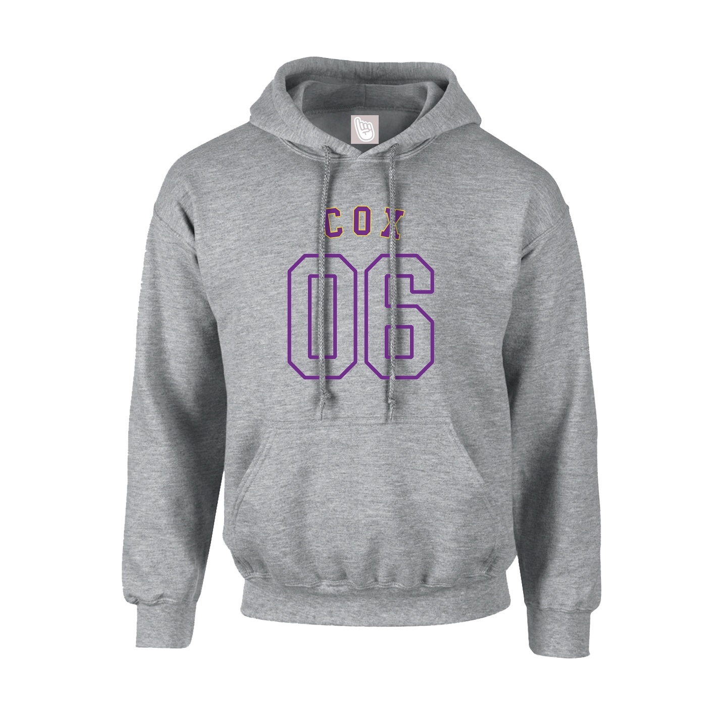 Youth Hoodie — Shirsey Arch in Grey